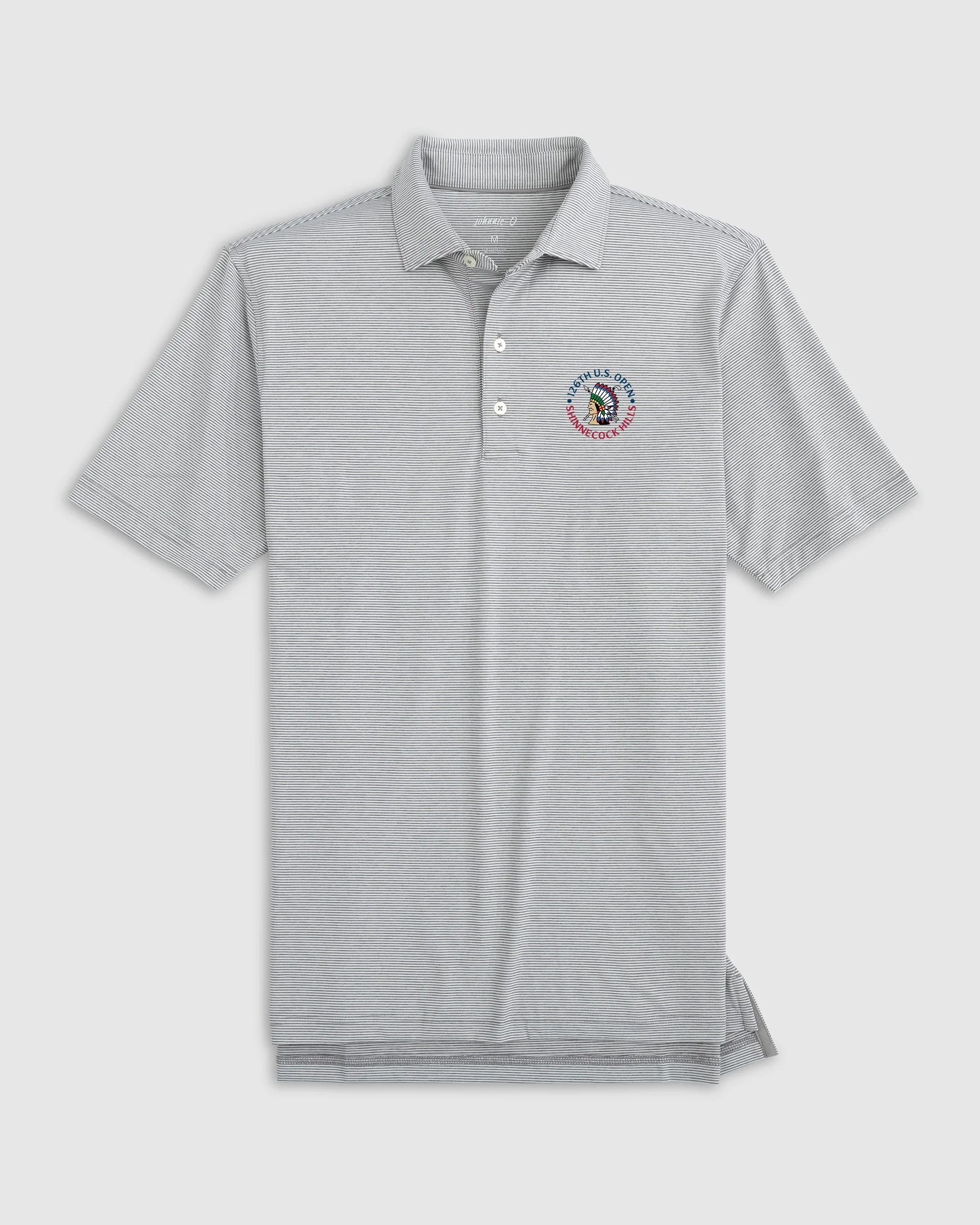 126th U.S. Open Lyndonn Striped Performance Jersey Polo - Image 3