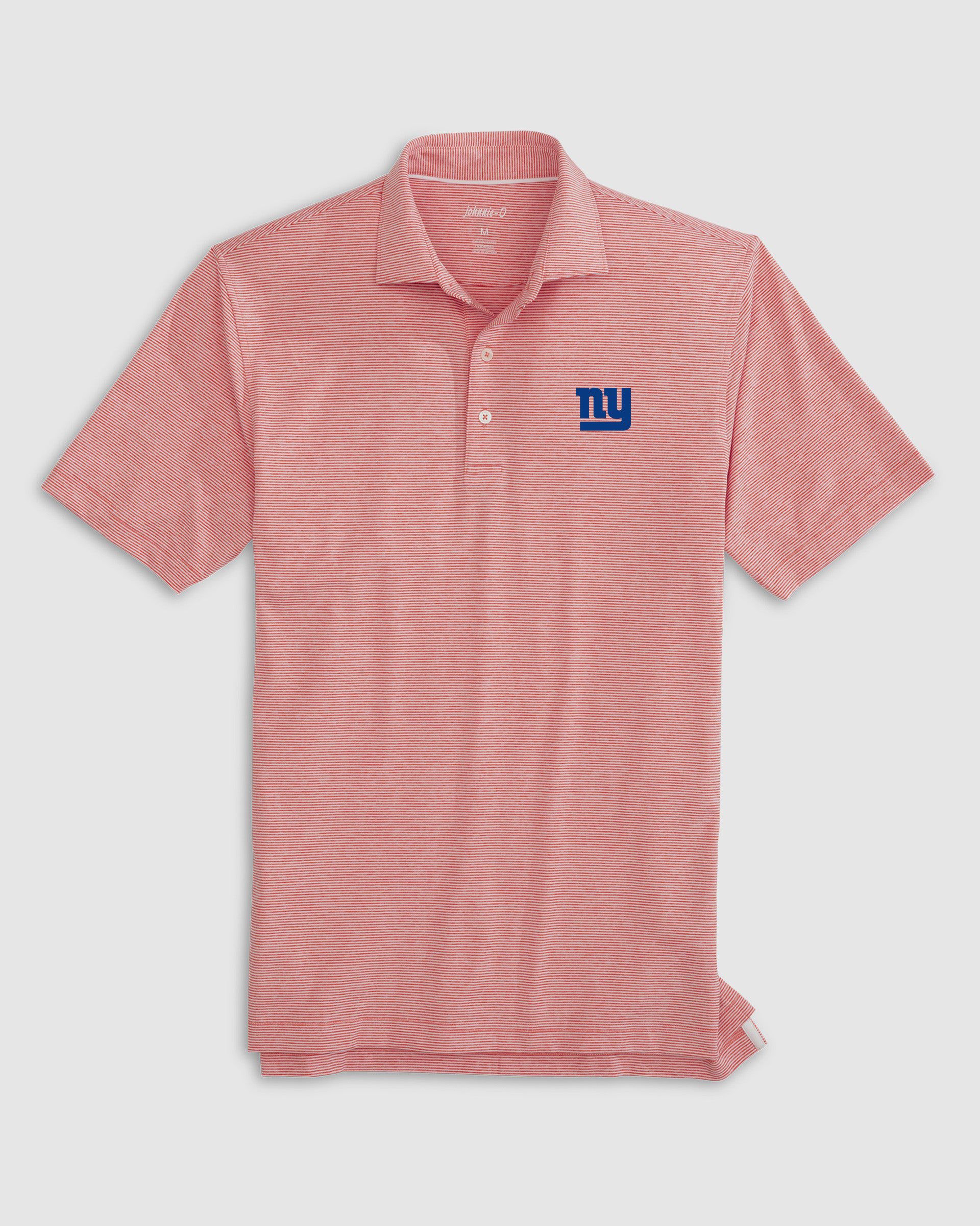 New York Giants Lyndonn Striped Performance Jersey Polo - Image 5