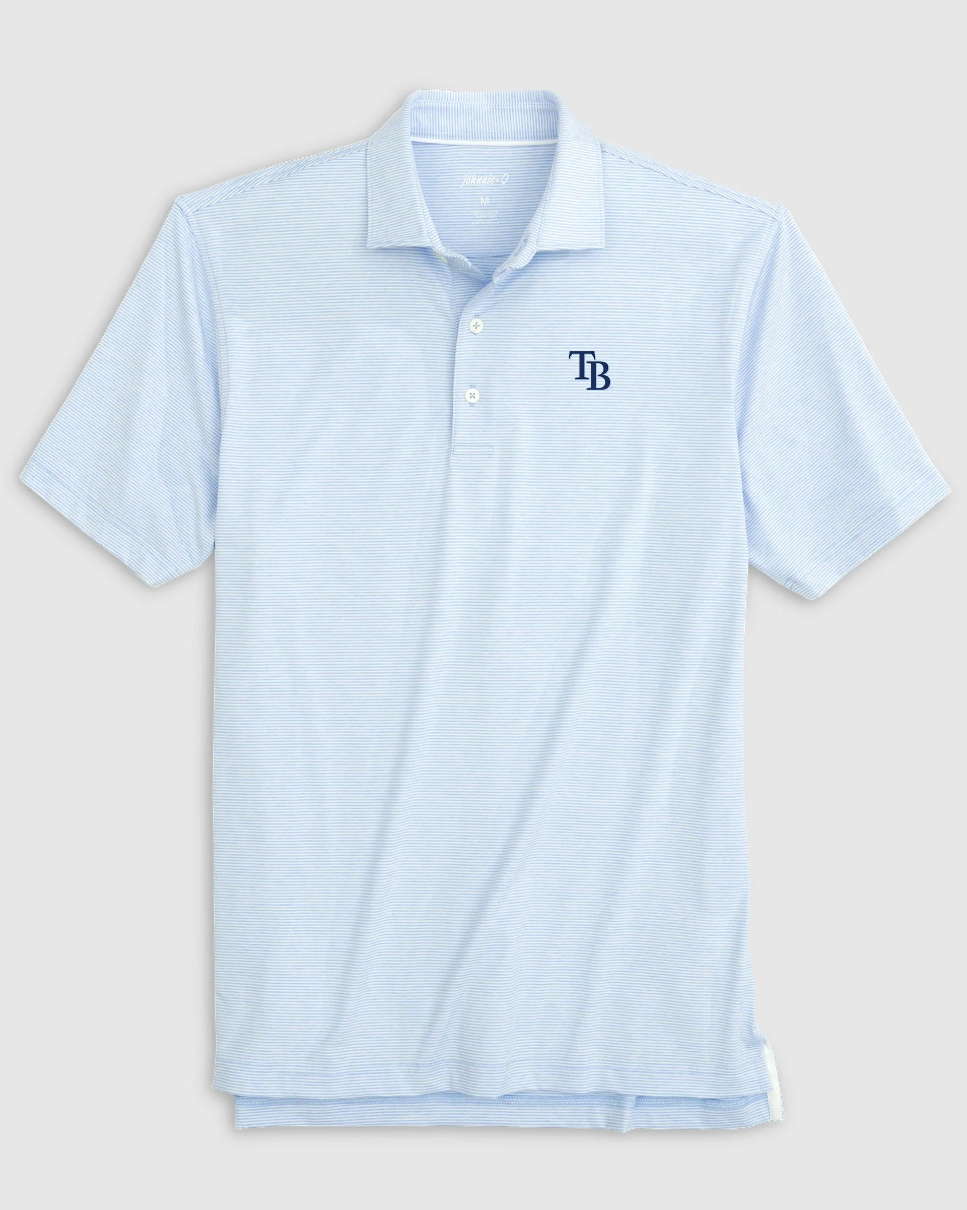 Tampa Bay Rays Lyndonn Striped Jersey Performance Polo - Image 3