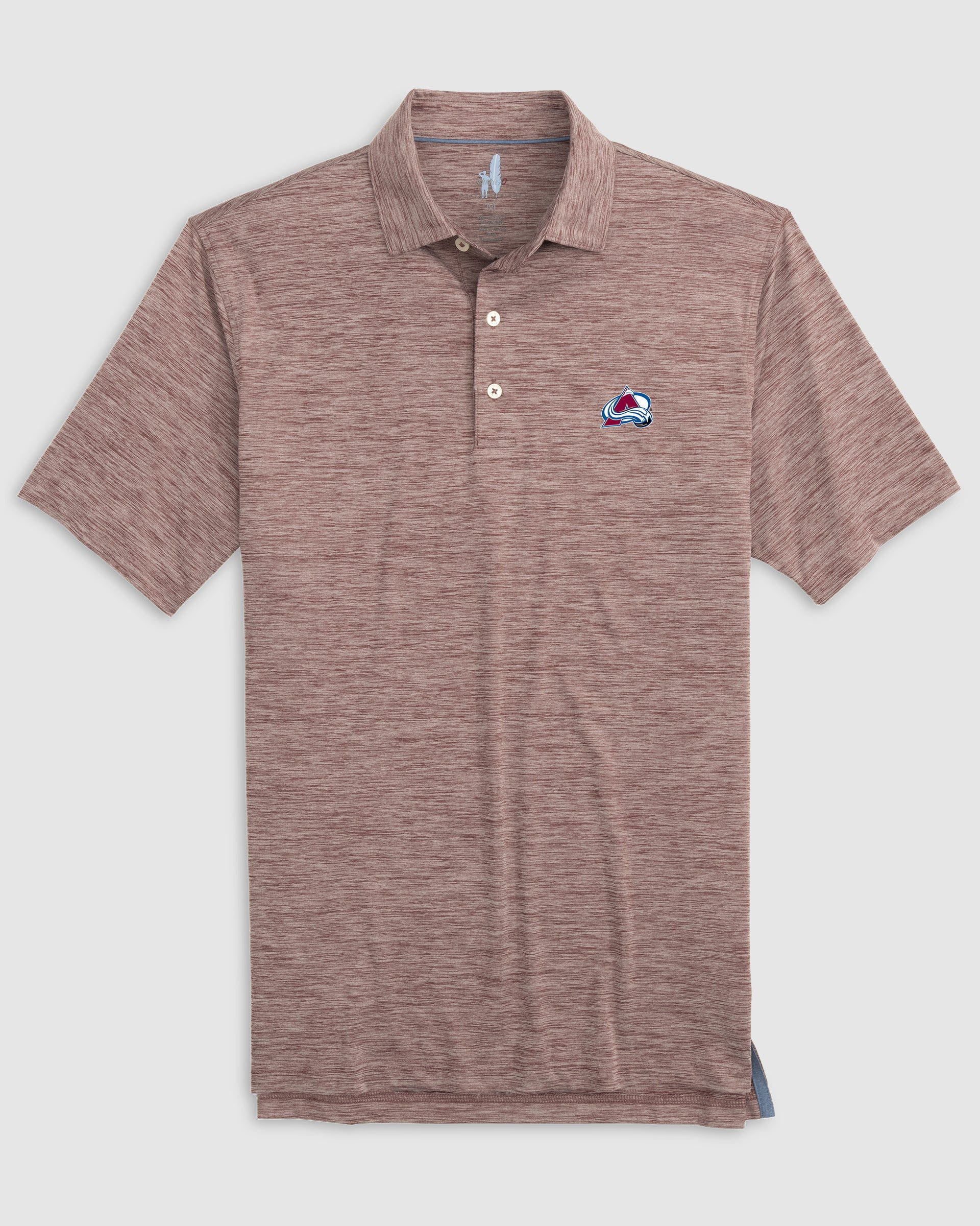 Colorado Avalanche Huronn Featherweight Performance Polo - Image 2