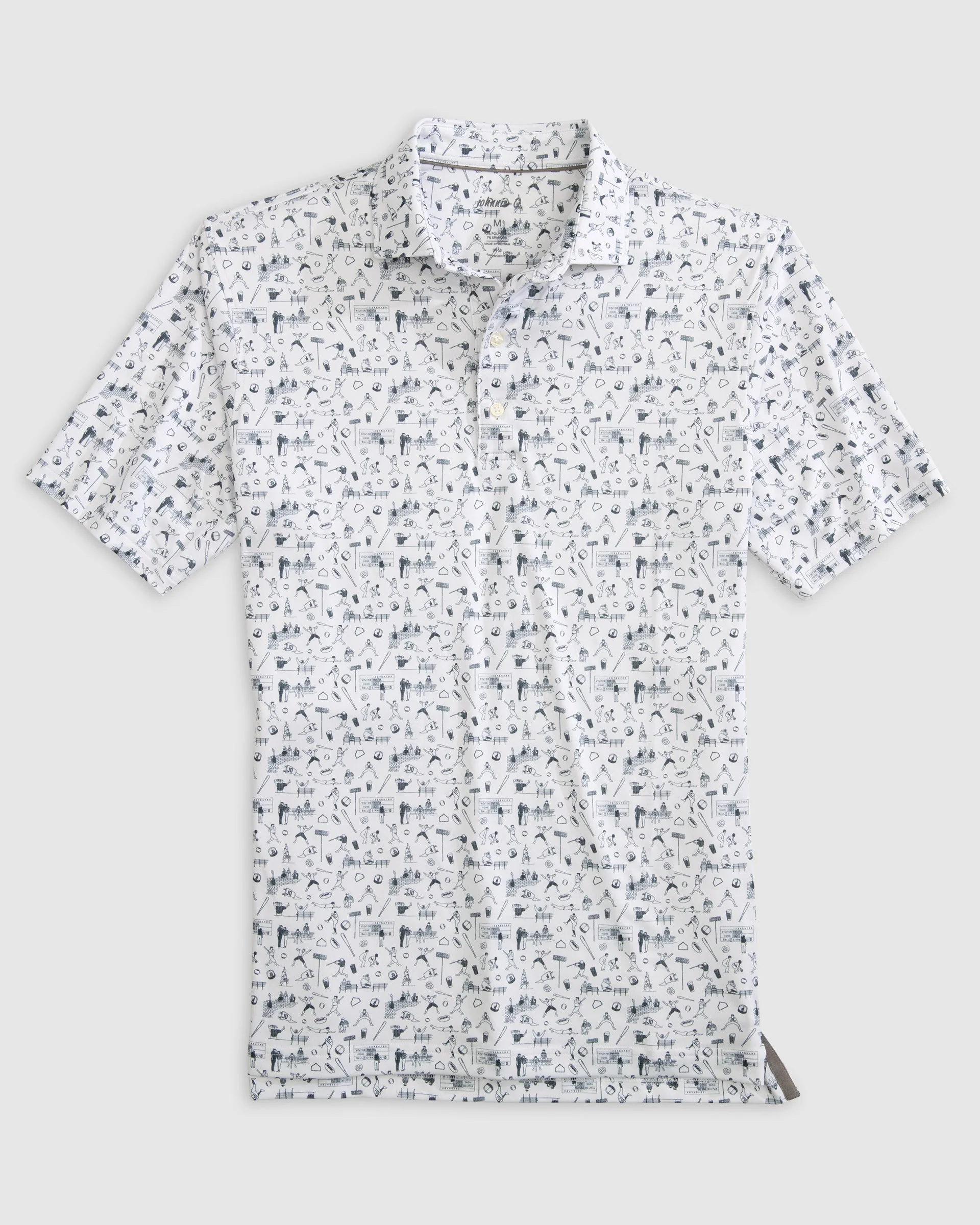 Ballpark Printed Performance Jersey Polo