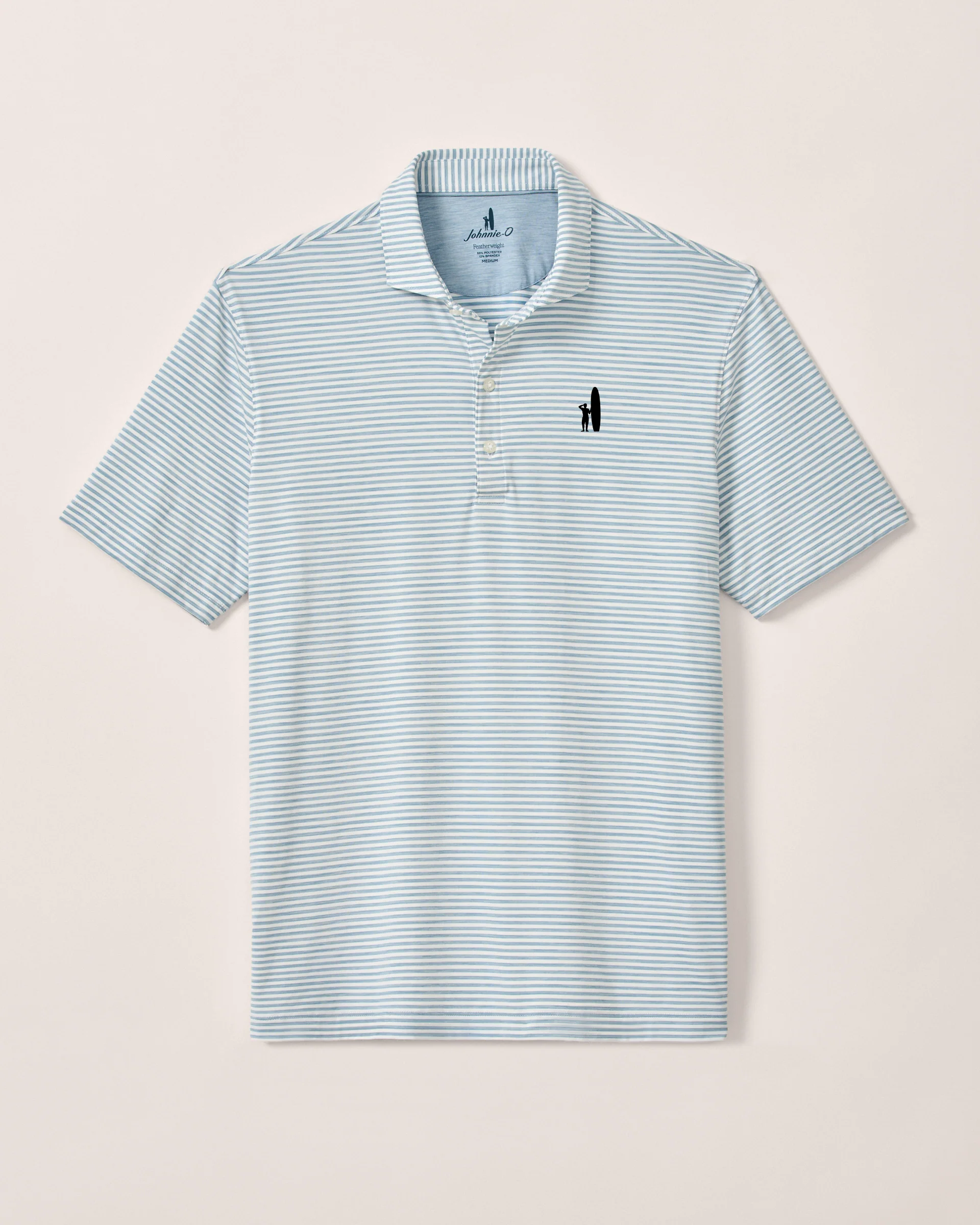 Custom Surfer Logo Featherweight Performance Polo - Seymour