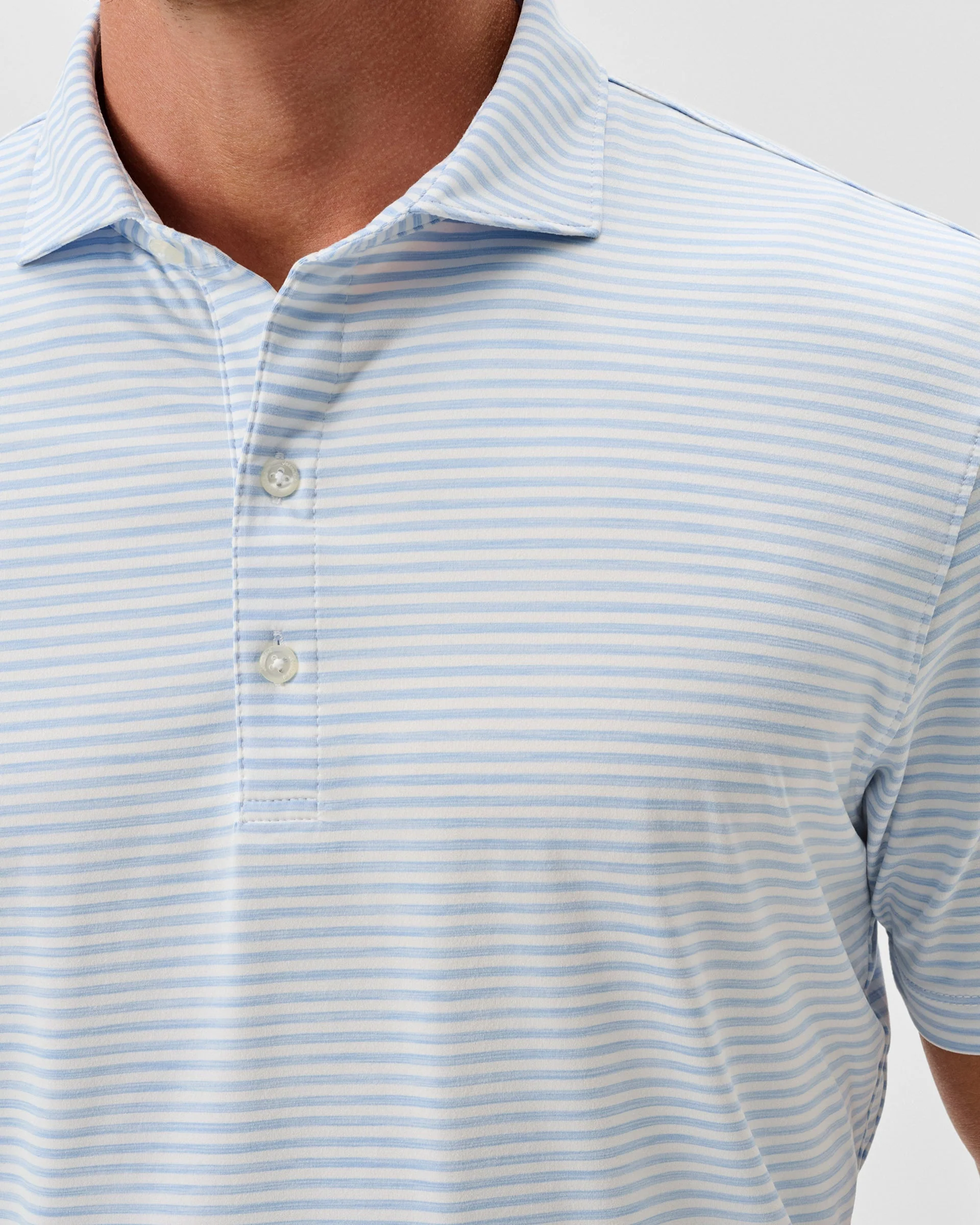 Performance Featherweight Polo - Seymour Stripe - Image 2