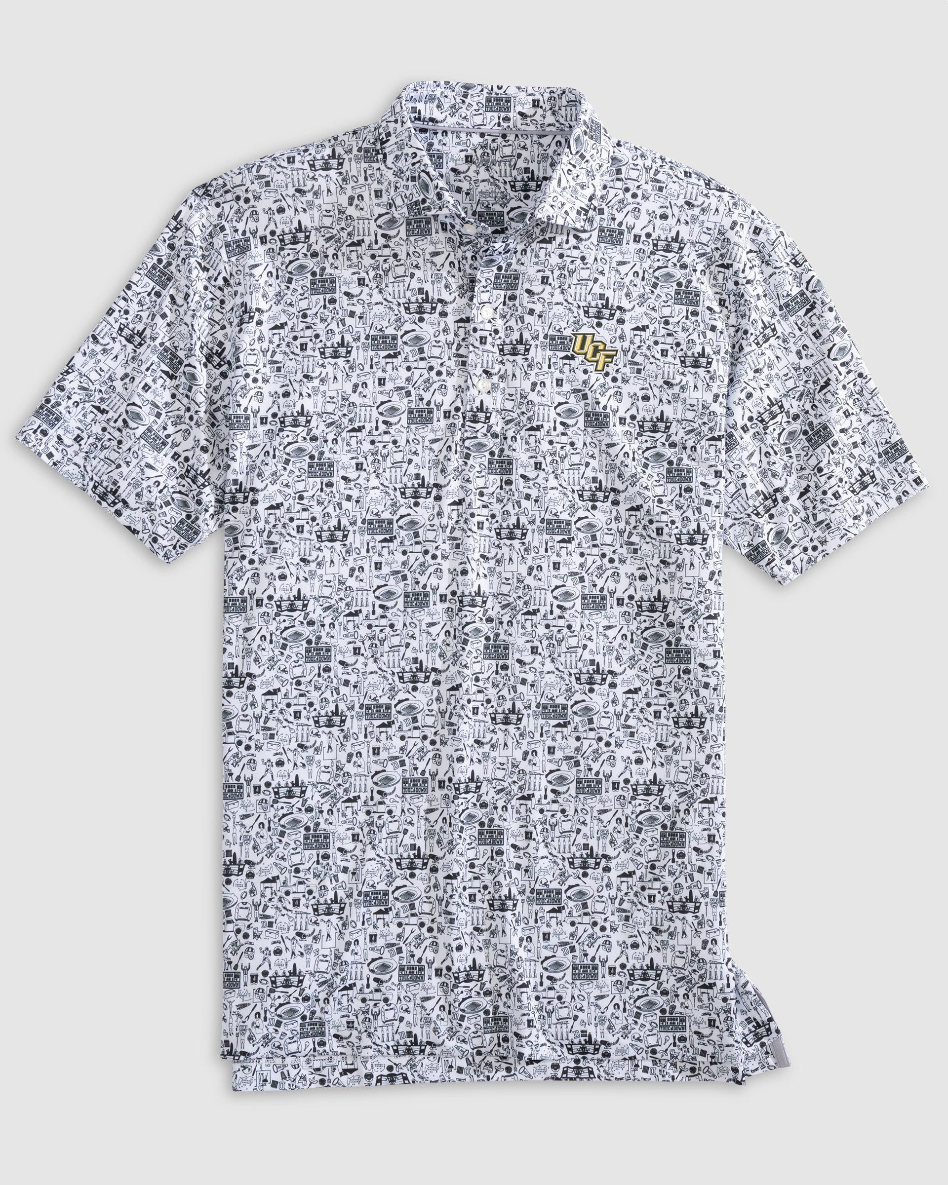 University of Central Florida Tailgater Printed Jersey Performance Polo