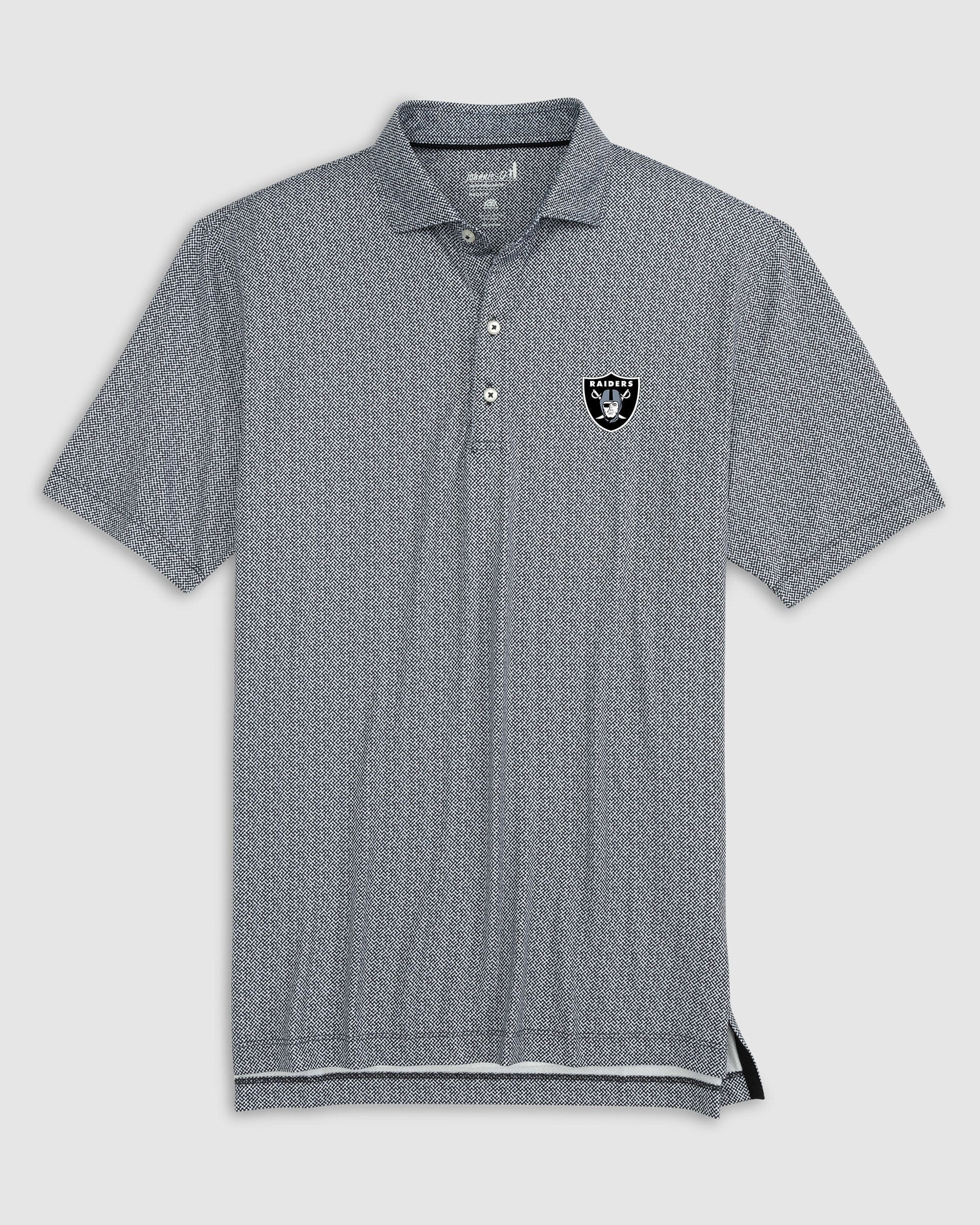 Las Vegas Raiders Hinson Performance Jersey Polo