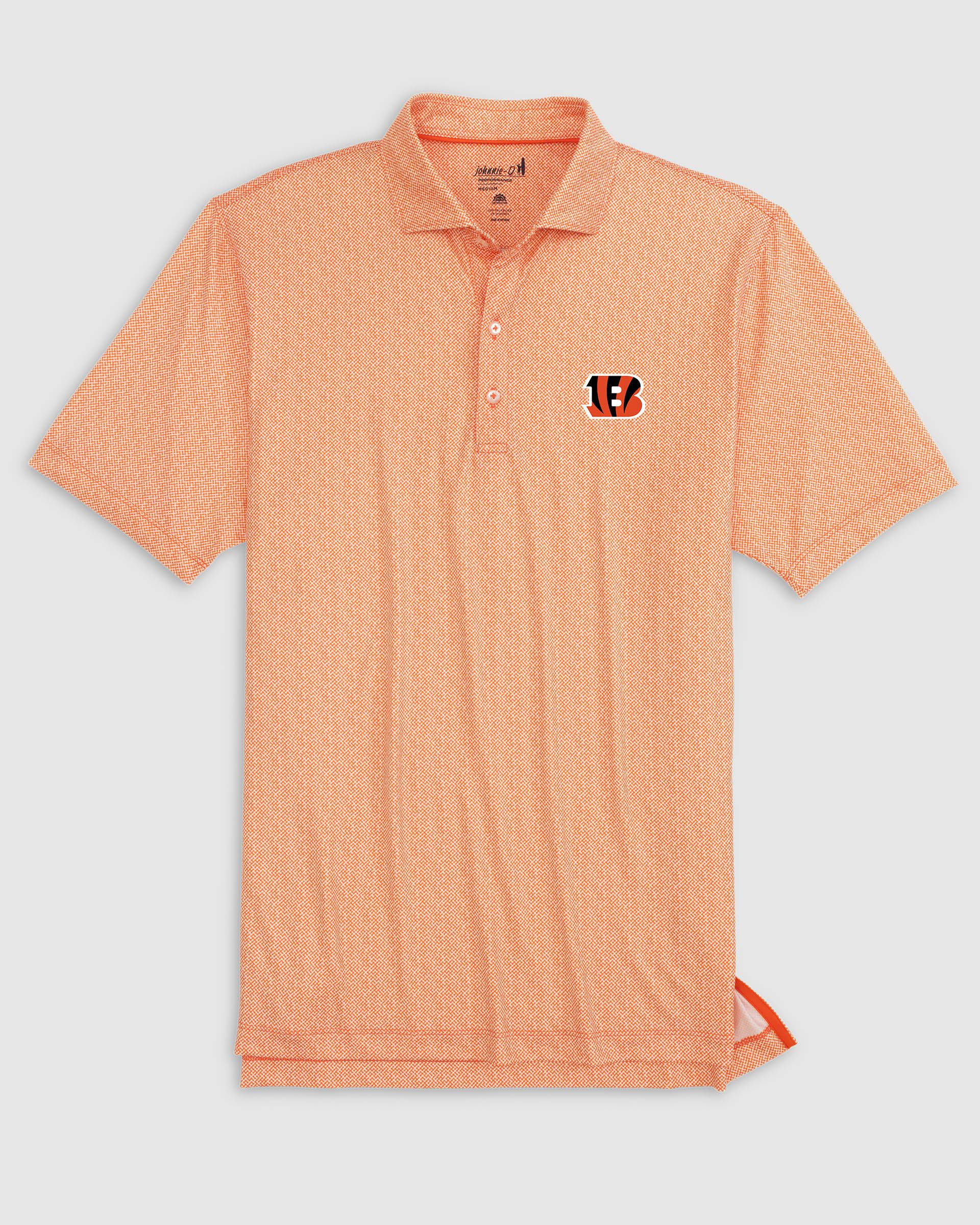 Cincinnati Bengals Hinson Performance Jersey Polo - Image 2