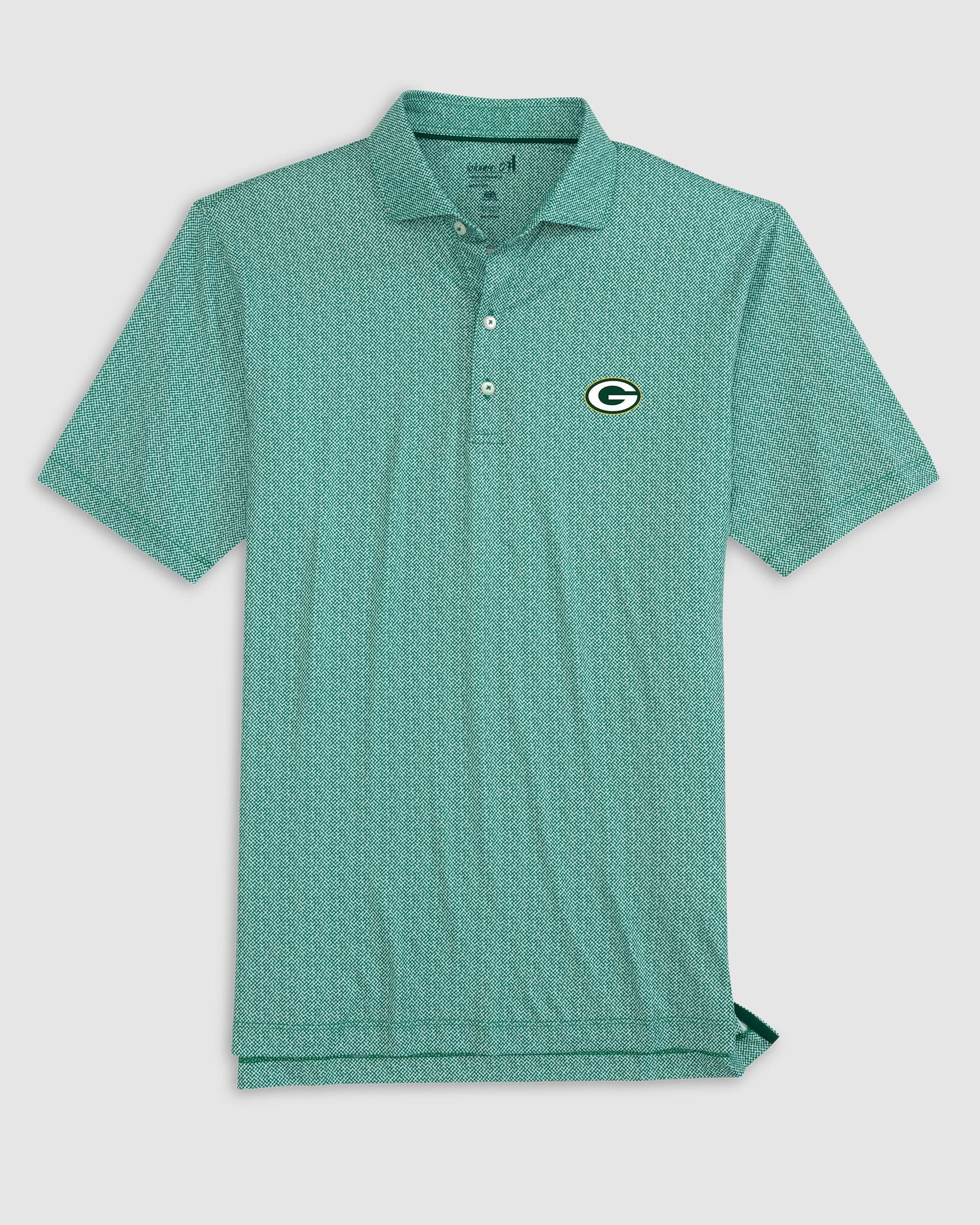 Green Bay Packers Hinson Performance Jersey Polo - Image 2