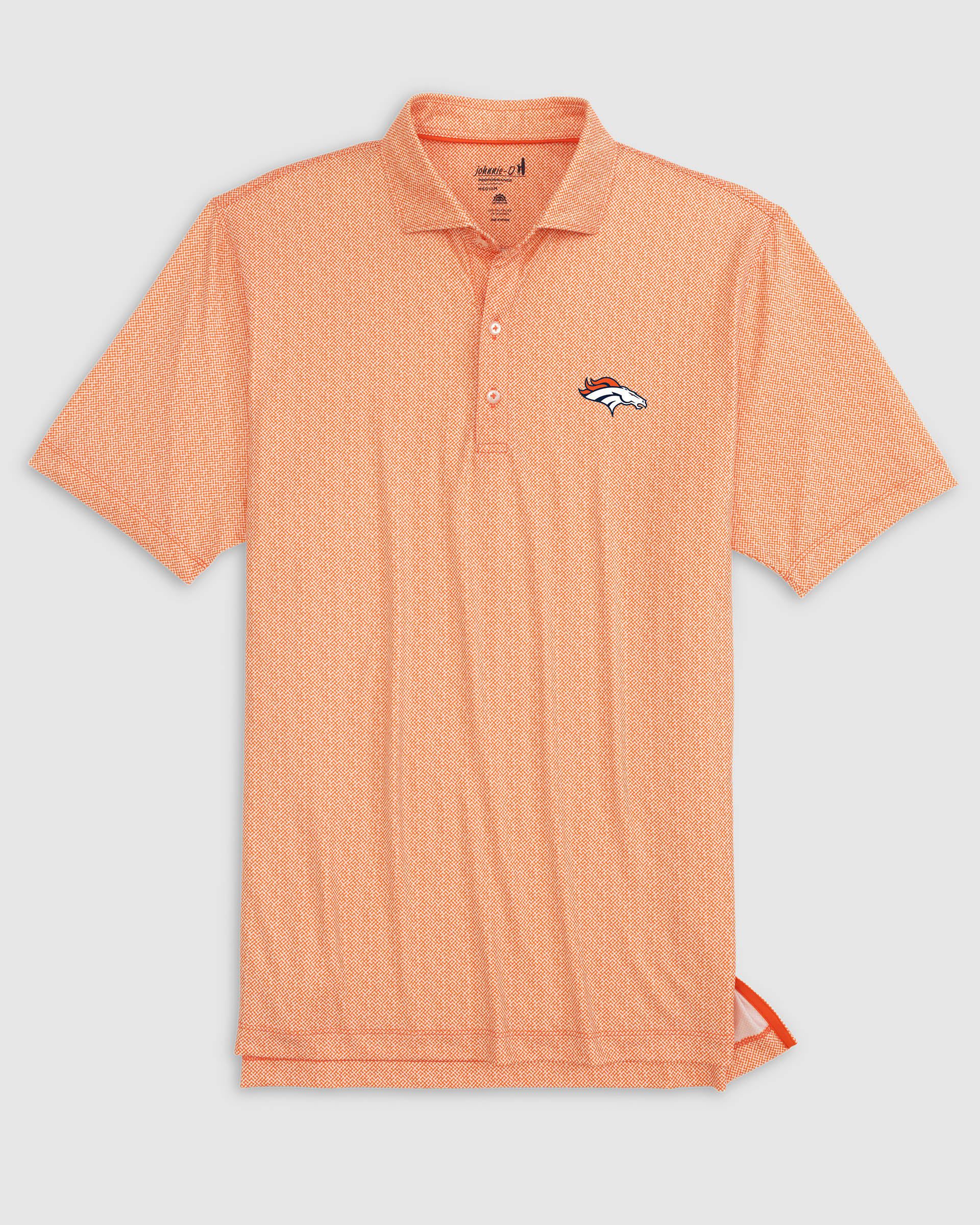 Denver Broncos Hinson Performance Jersey Polo - Image 2