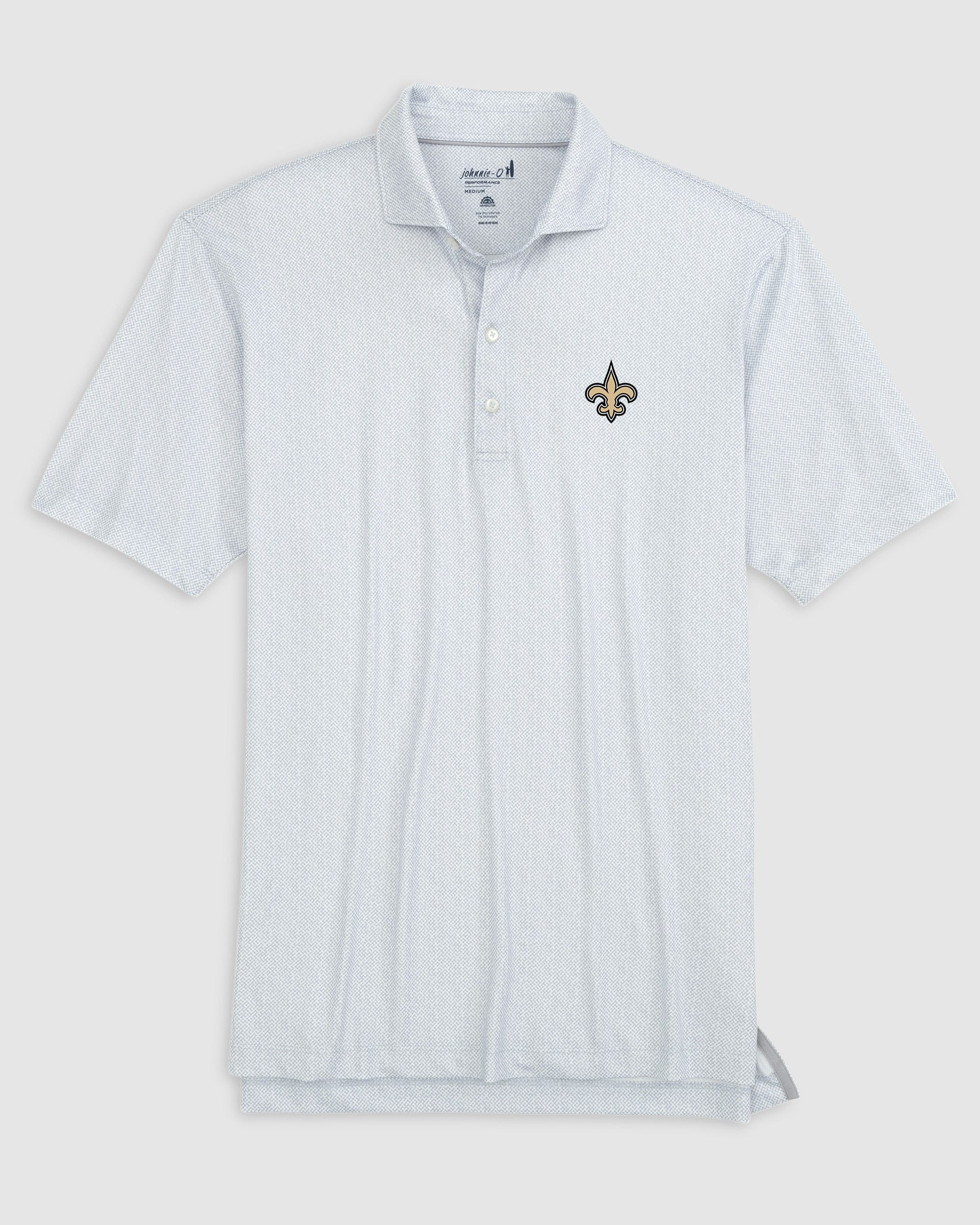 New Orleans Saints Hinson Performance Jersey Polo - Image 2