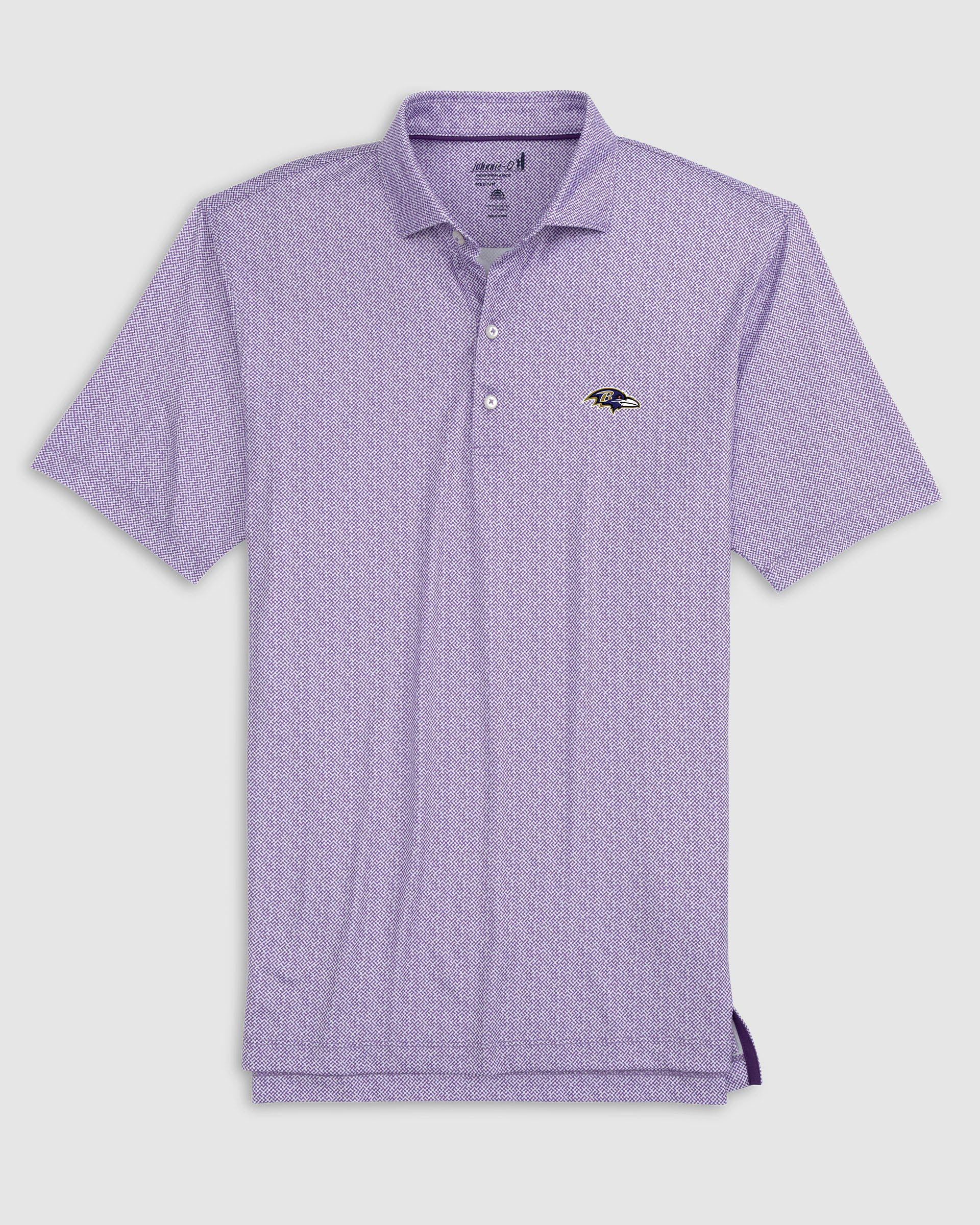 Baltimore Ravens Hinson Performance Jersey Polo - Image 2