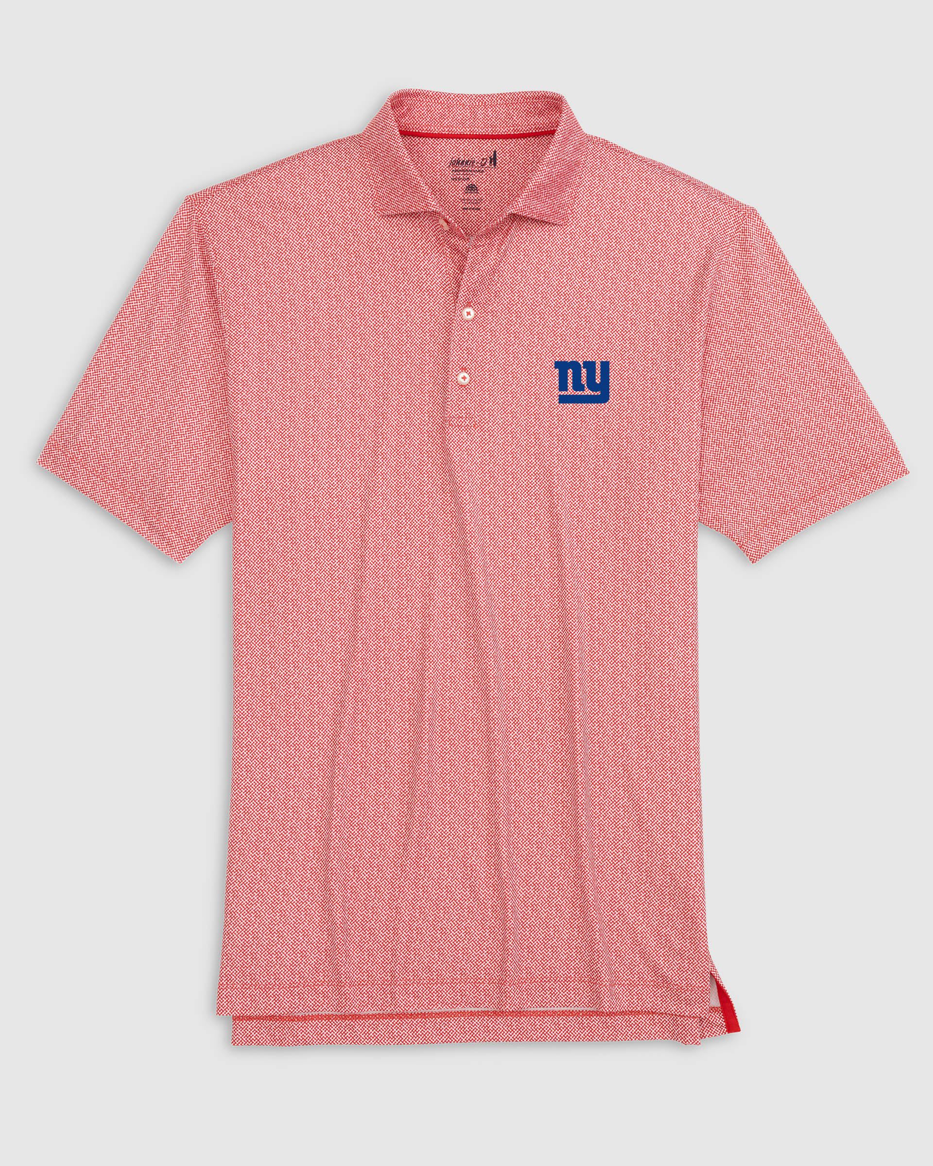 New York Giants Hinson Performance Jersey Polo - Image 2