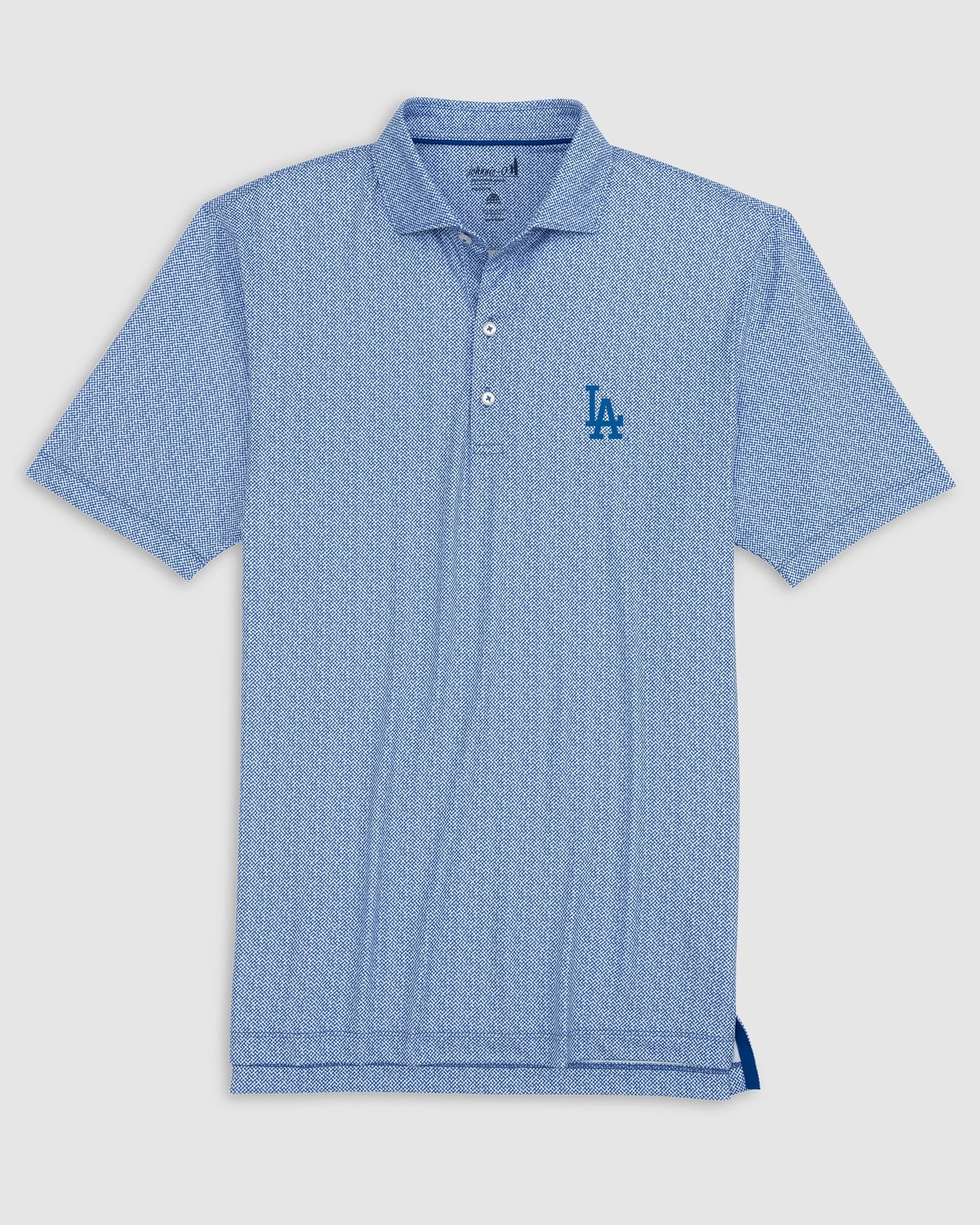 Los Angeles Dodgers Hinson Printed Jersey Performance Polo - Image 3
