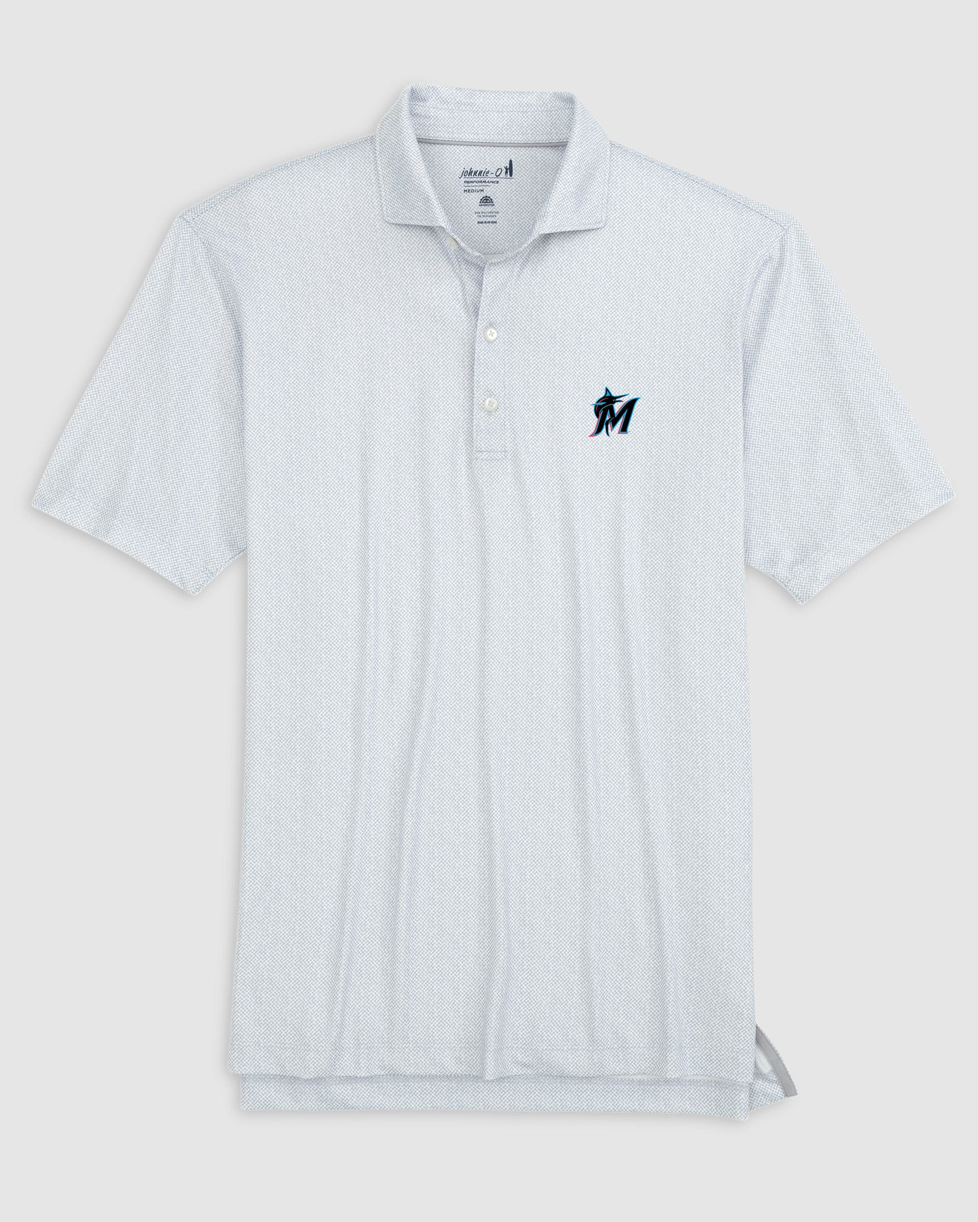 Miami Marlins Hinson Printed Jersey Performance Polo - Image 2