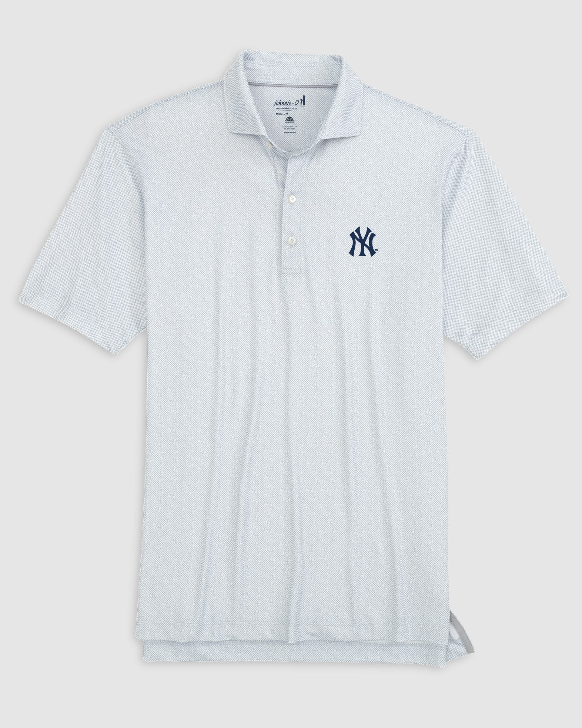 New York Yankees Hinson Printed Jersey Performance Polo - Image 3