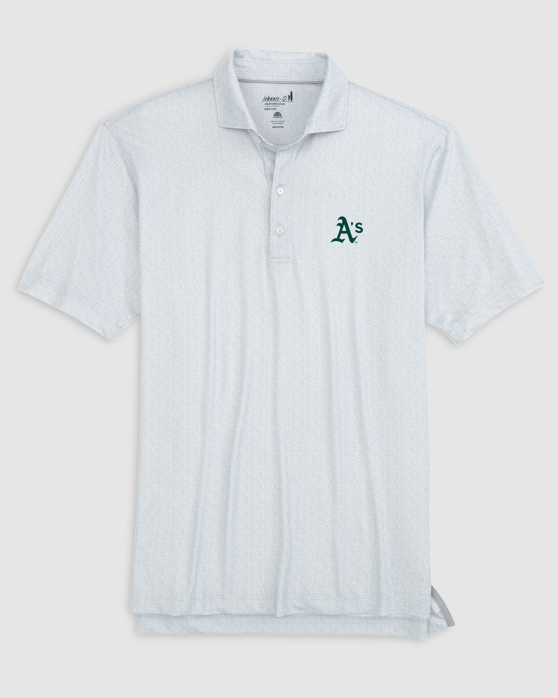 Oakland Athletics Hinson Printed Jersey Performance Polo - Image 3