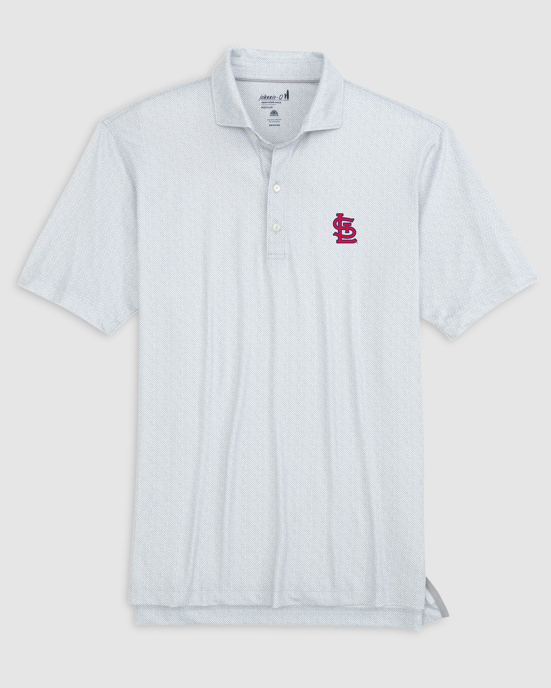 St. Louis Cardinals Hinson Printed Jersey Performance Polo - Image 3