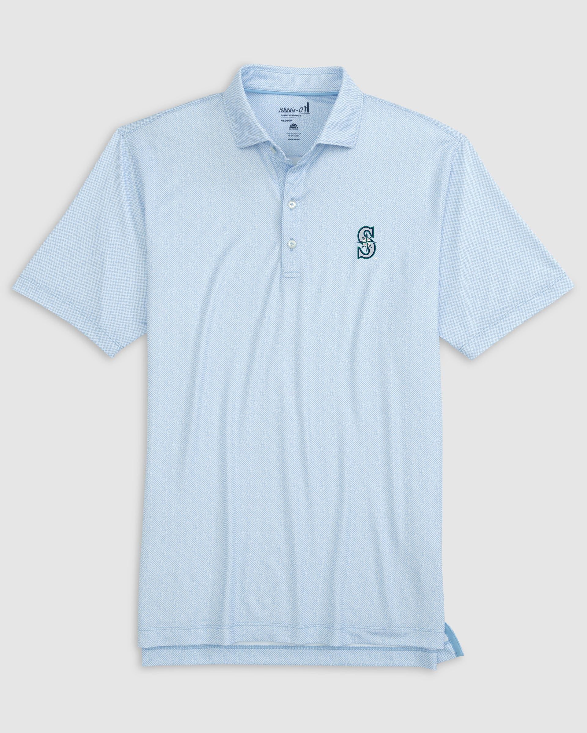 Seattle Mariners Hinson Printed Jersey Performance Polo