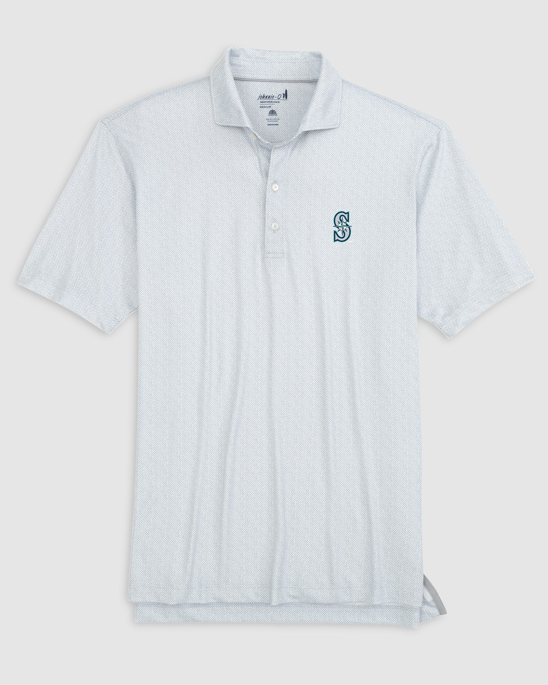 Seattle Mariners Hinson Printed Jersey Performance Polo - Image 3