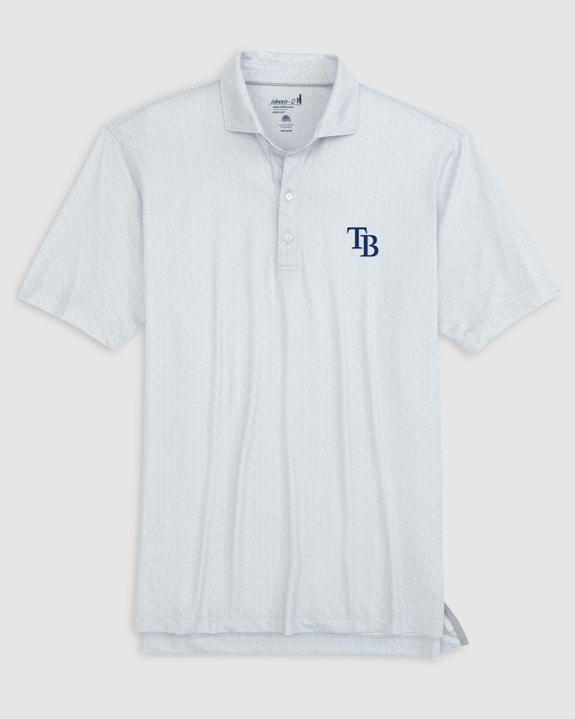 Tampa Bay Rays Hinson Printed Jersey Performance Polo - Image 3