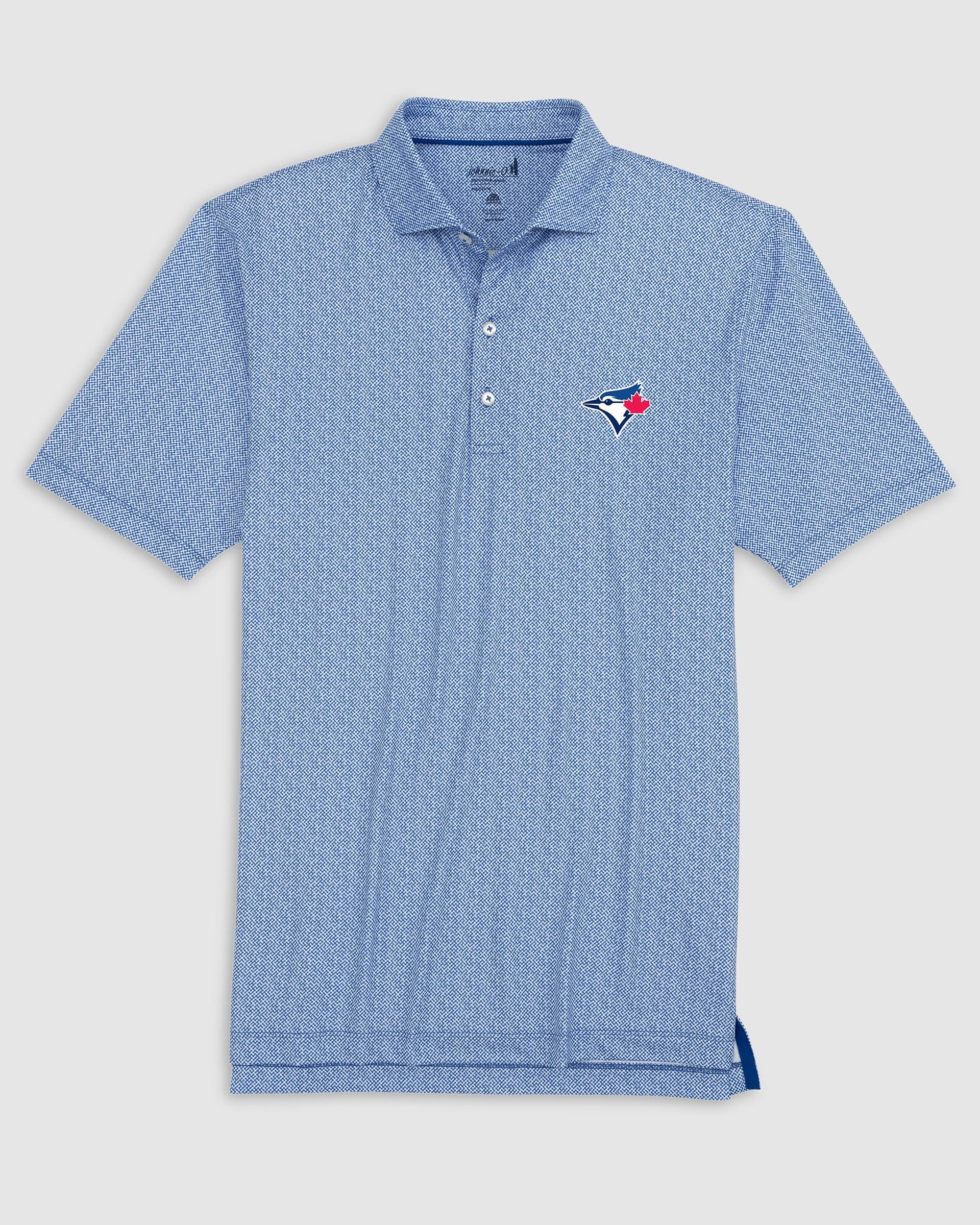Toronto Blue Jays Hinson Printed Jersey Performance Polo - Image 3