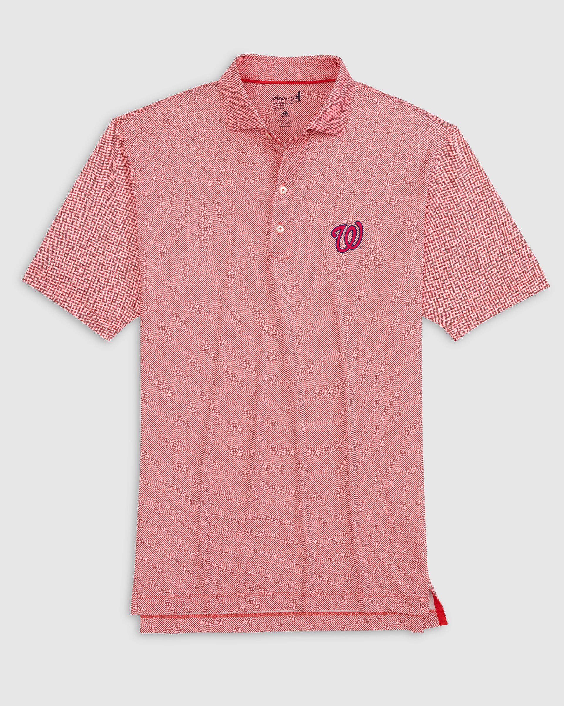 Washington Nationals Hinson Printed Jersey Performance Polo - Image 2