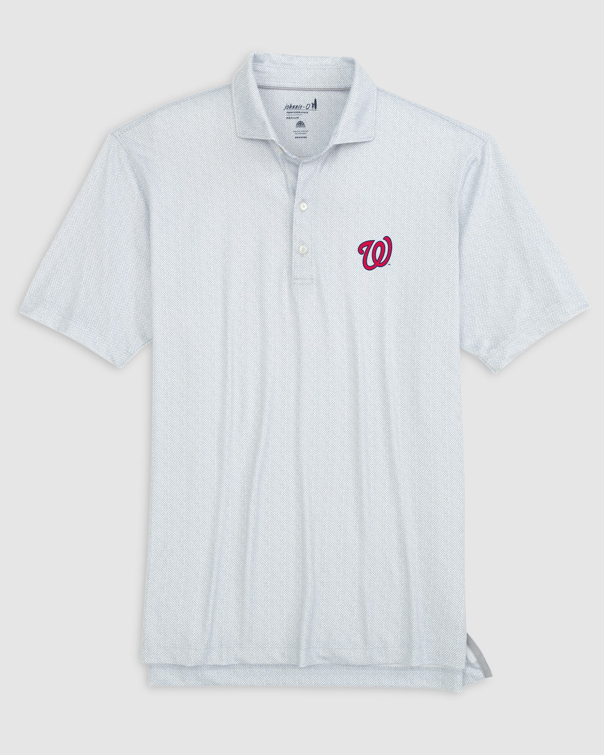 Washington Nationals Hinson Printed Jersey Performance Polo - Image 3