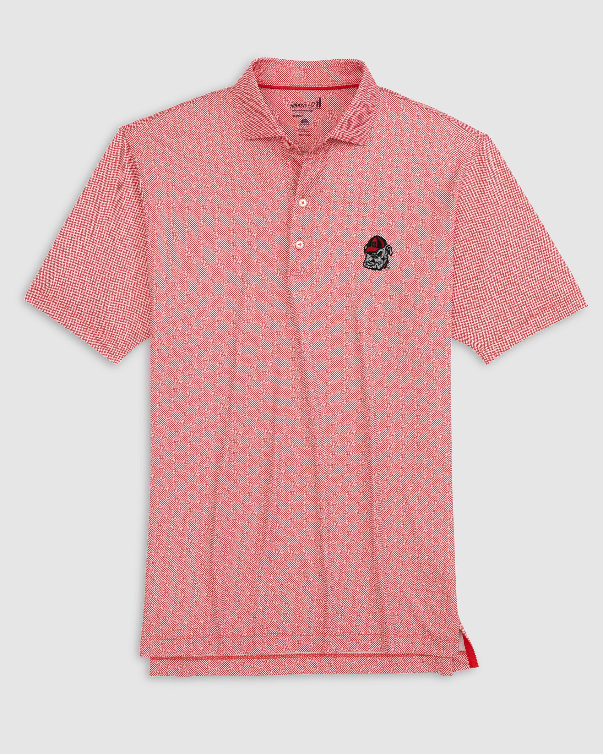 Georgia Hinson Jersey Performance Polo - Bulldog Head Logo - Image 4