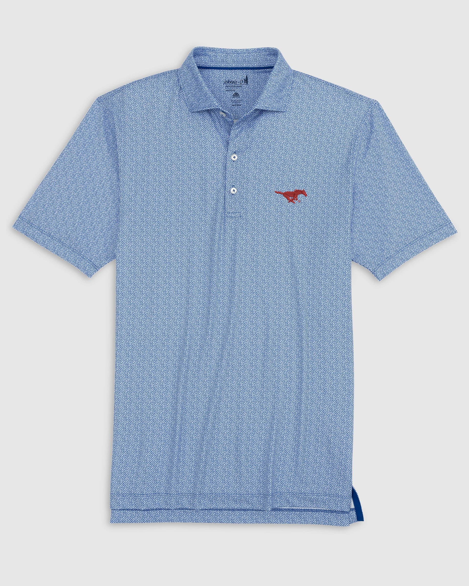Southern Methodist Hinson Jersey Performance Polo - Image 6