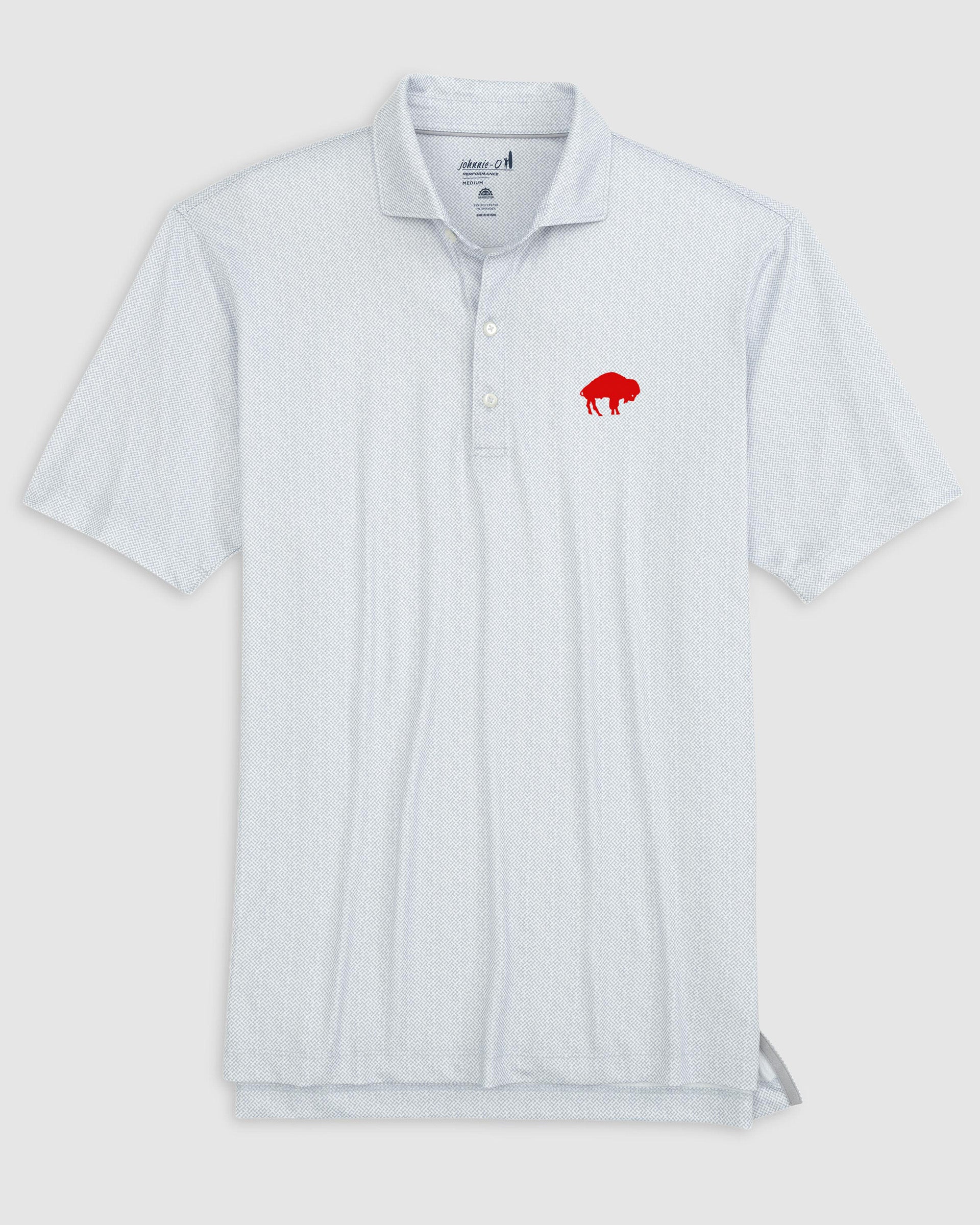 Buffalo Bills Hinson Performance Jersey Polo - Classic Logo - Image 4