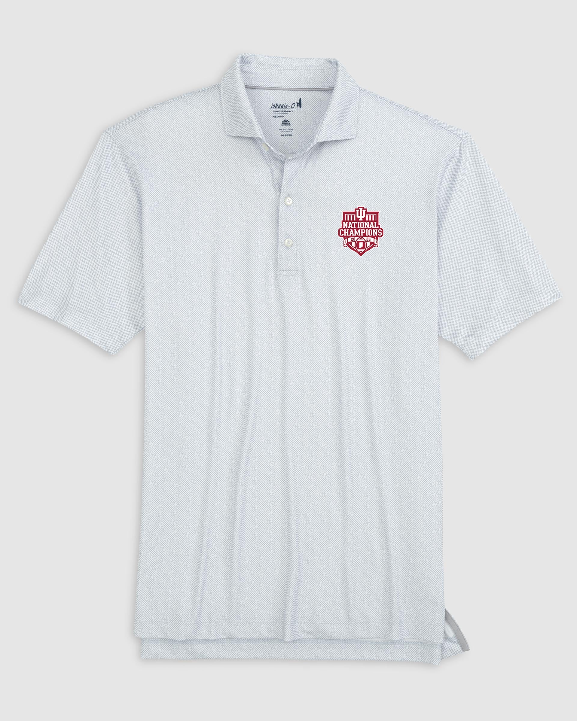 Indiana Hinson Performance Jersey Polo - 2025 CFP Champions - Image 2