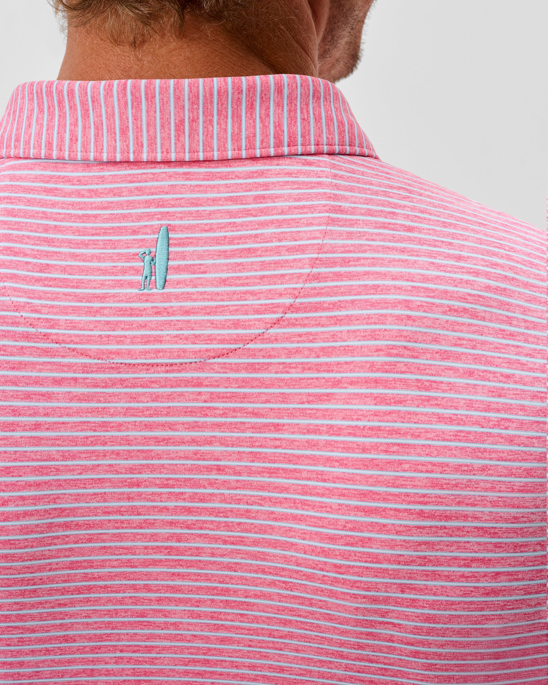 Performance Jersey Polo - Michael Stripe - Image 3