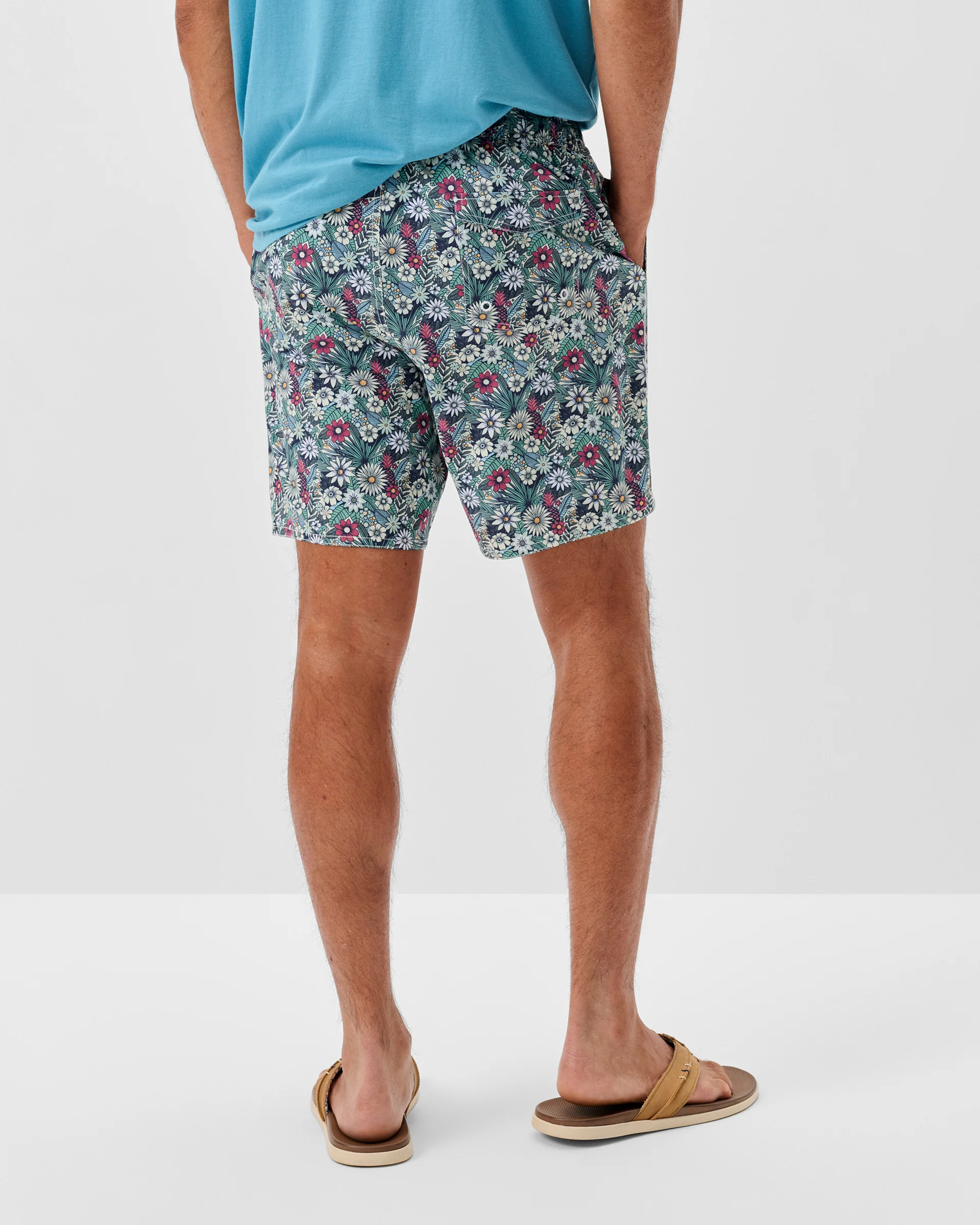 Half Elastic 7" Swim Trunks - Image 5