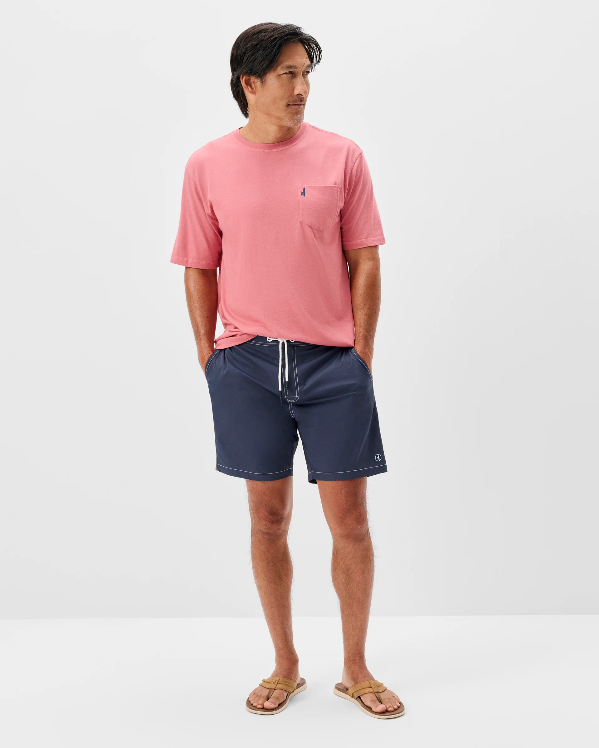 Half Elastic 7" Swim Trunks - Arcata - Image 5