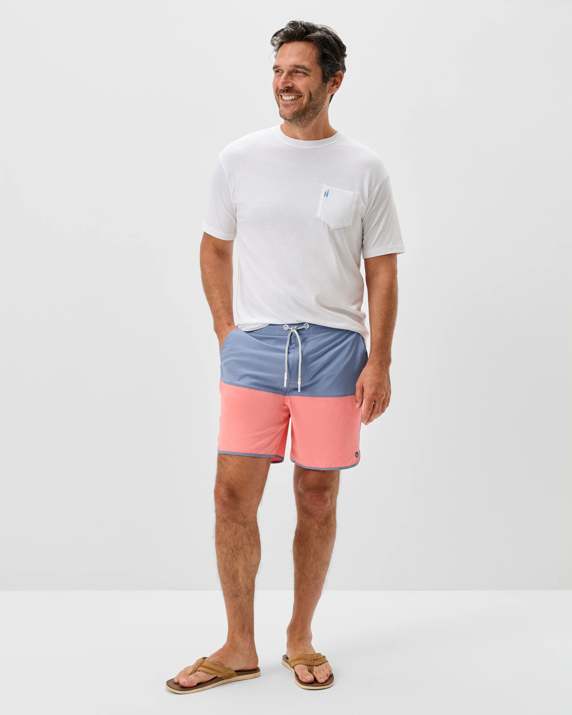 Half Elastic 7" Swim Trunks - Tully - Image 6