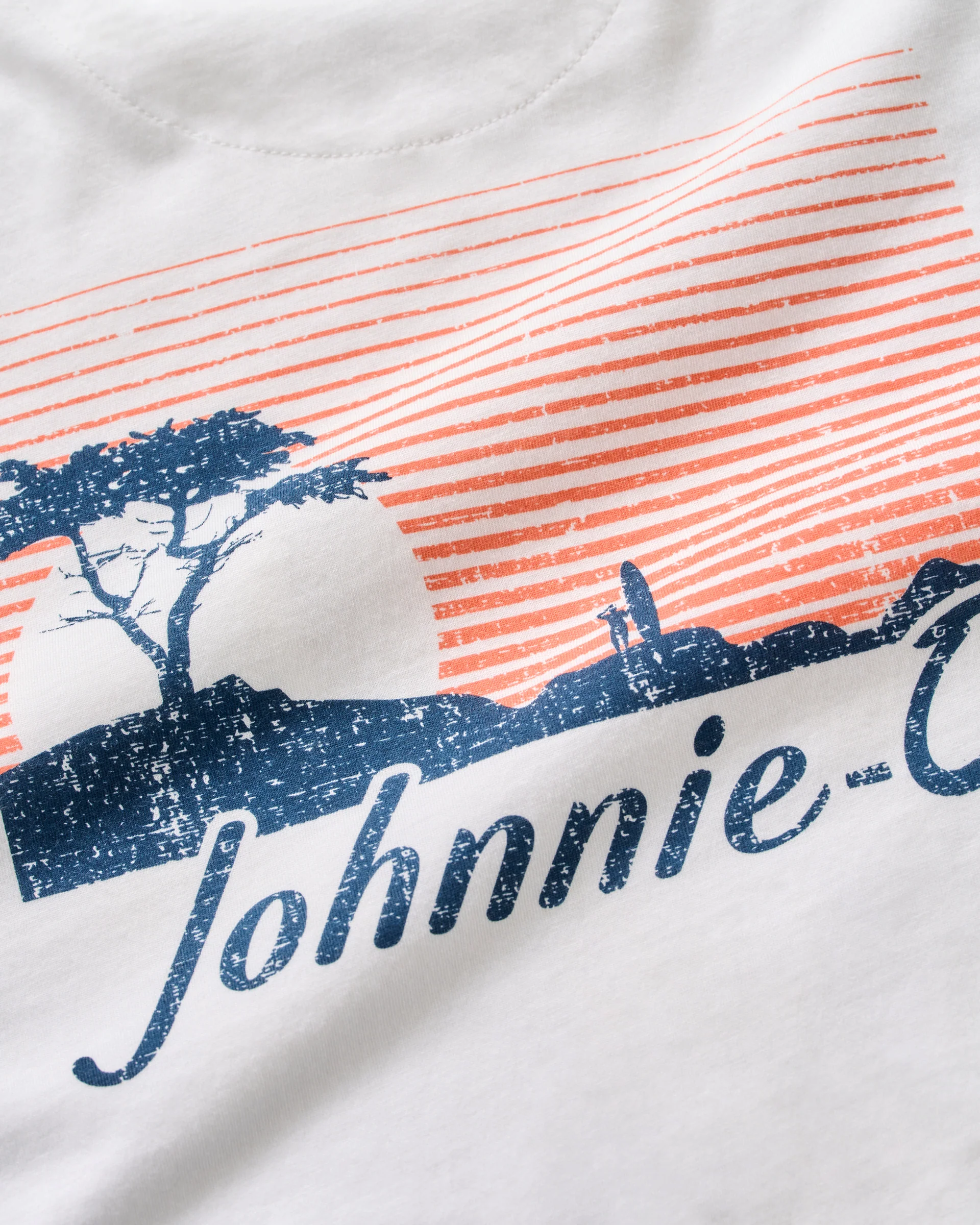 Dale Cotton Blend T-Shirt - Shoreline - Image 6