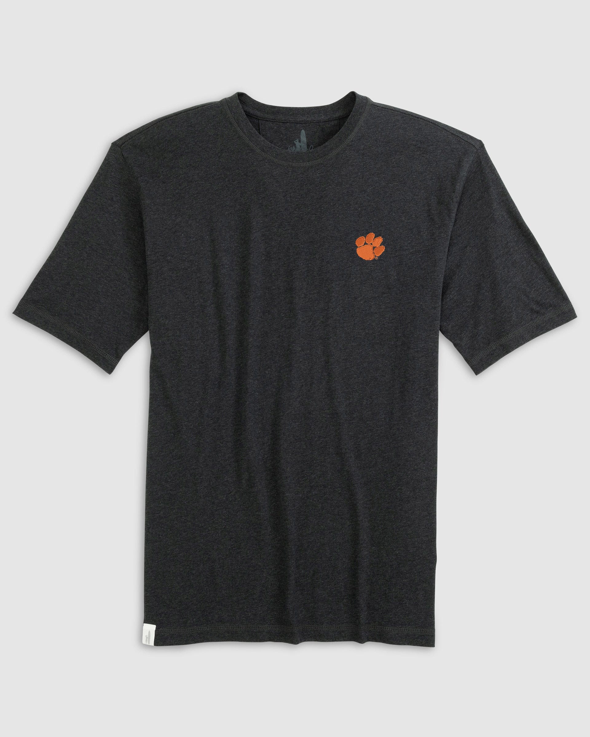 Clemson University Heathered Spencer Cotton T-Shirt