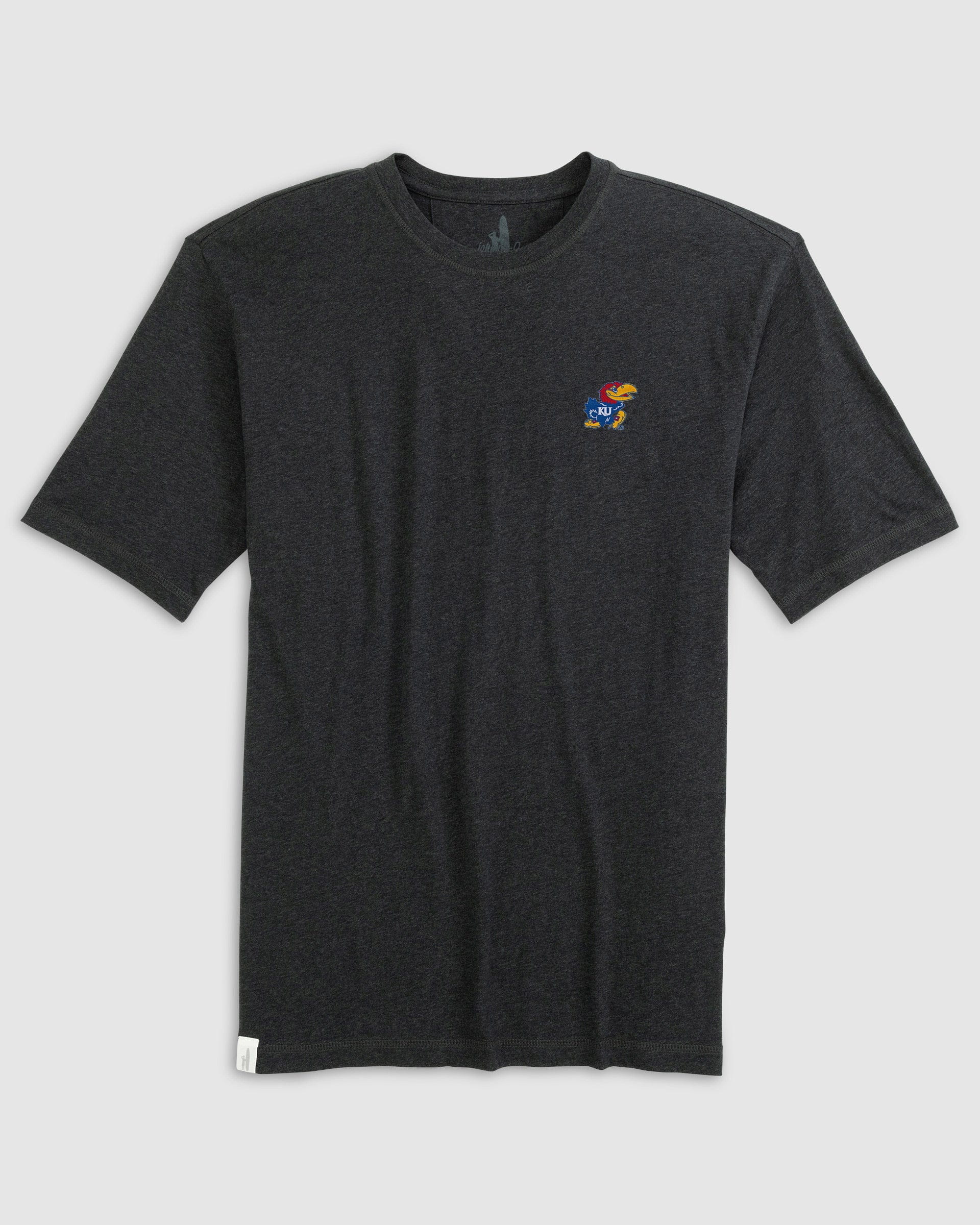 Kansas Heathered Spencer Cotton T-Shirt