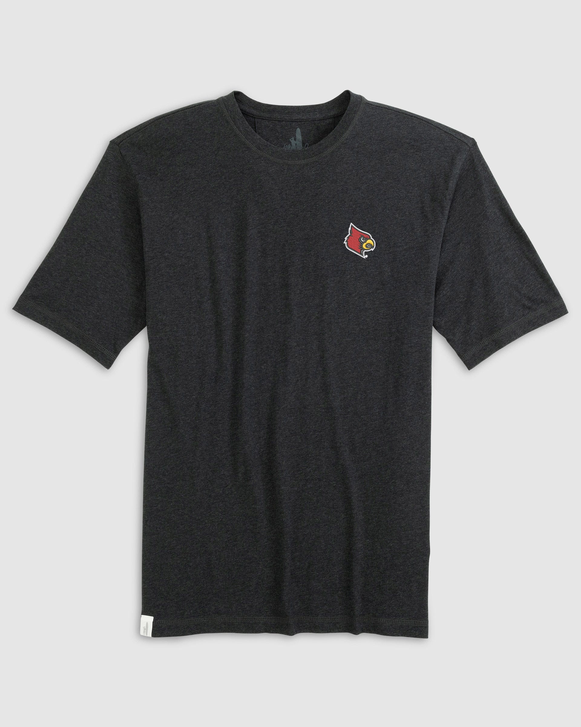 Louisville Heathered Spencer Cotton T-Shirt - Image 2