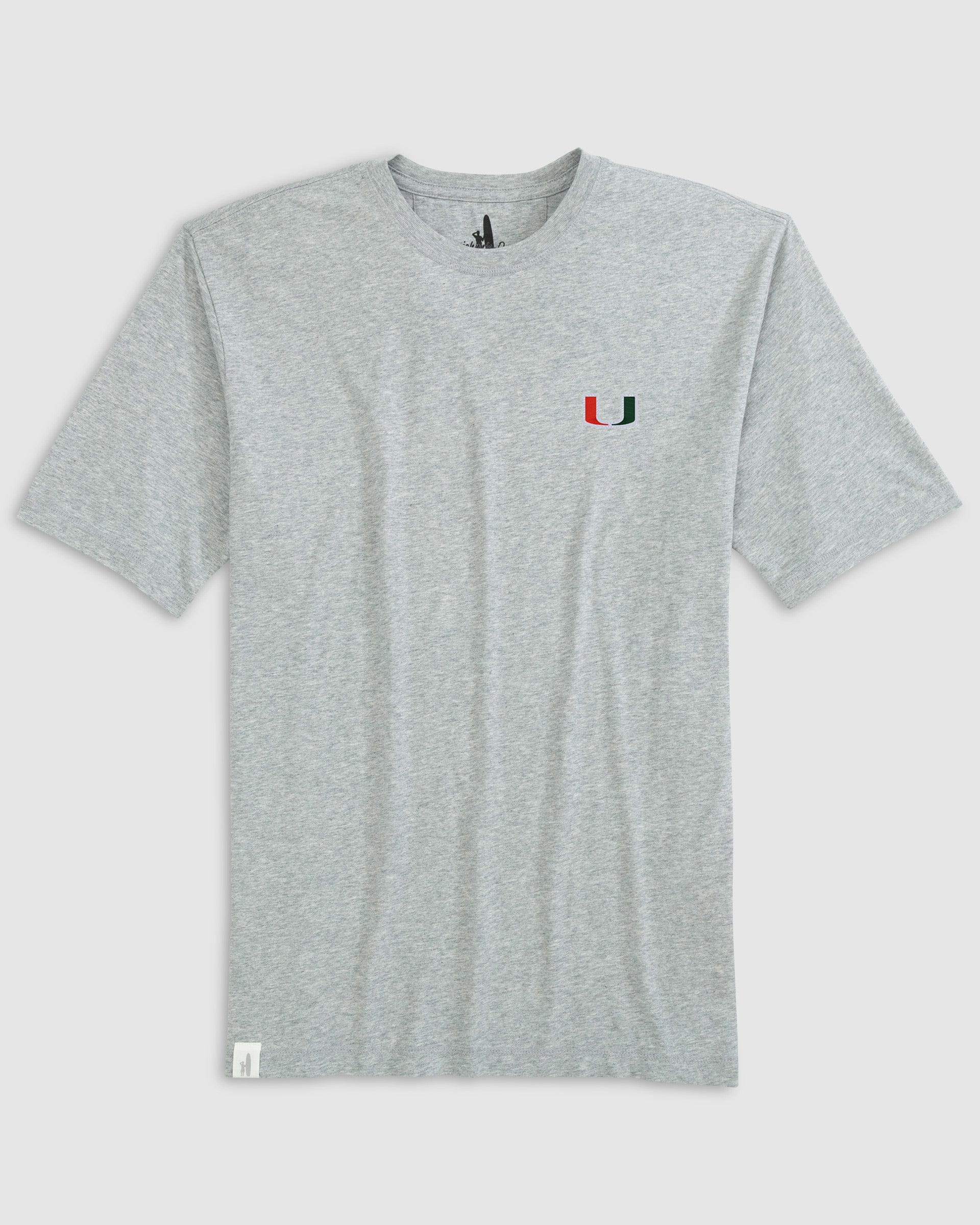 Miami Heathered Spencer Cotton T-Shirt