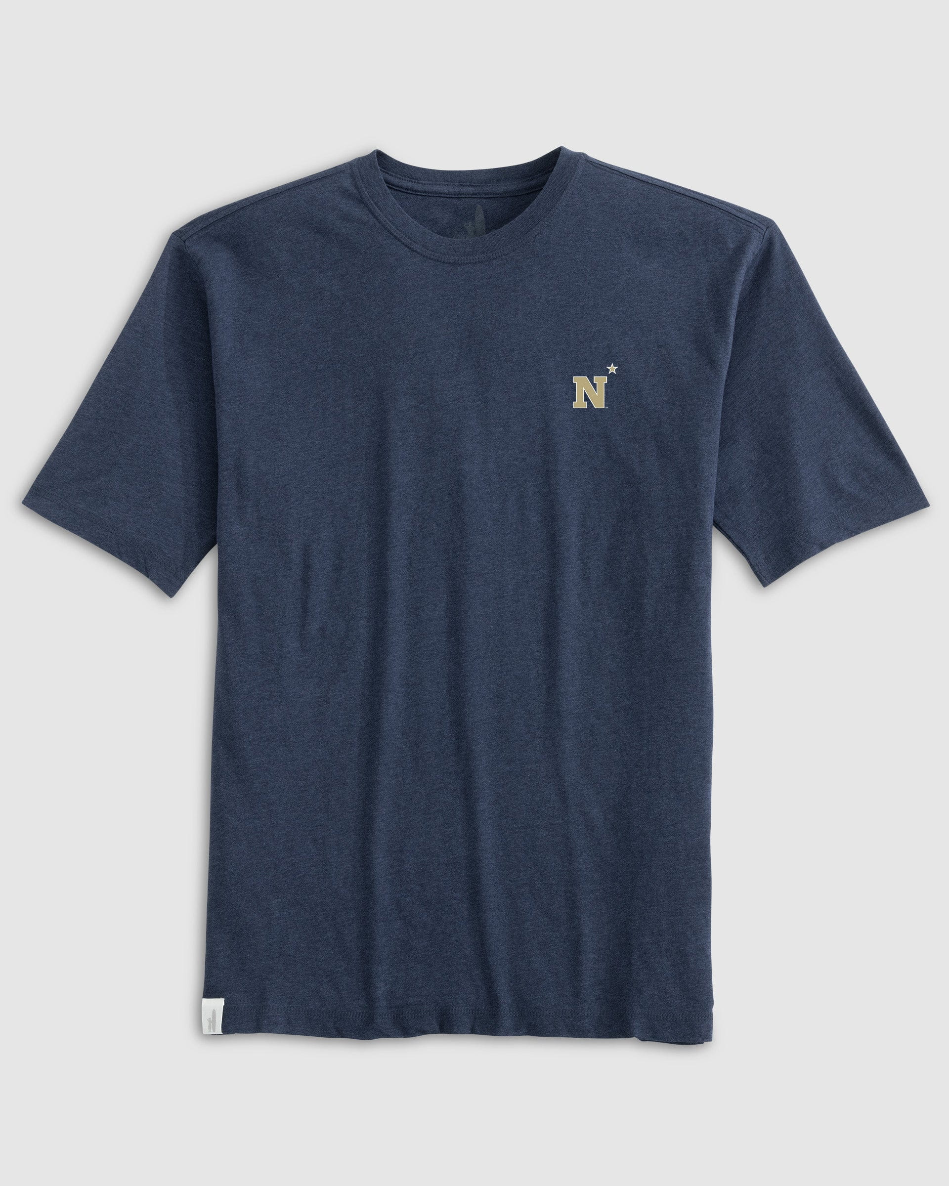 U.S. Naval Academy Heathered Spencer T-Shirt - Image 2