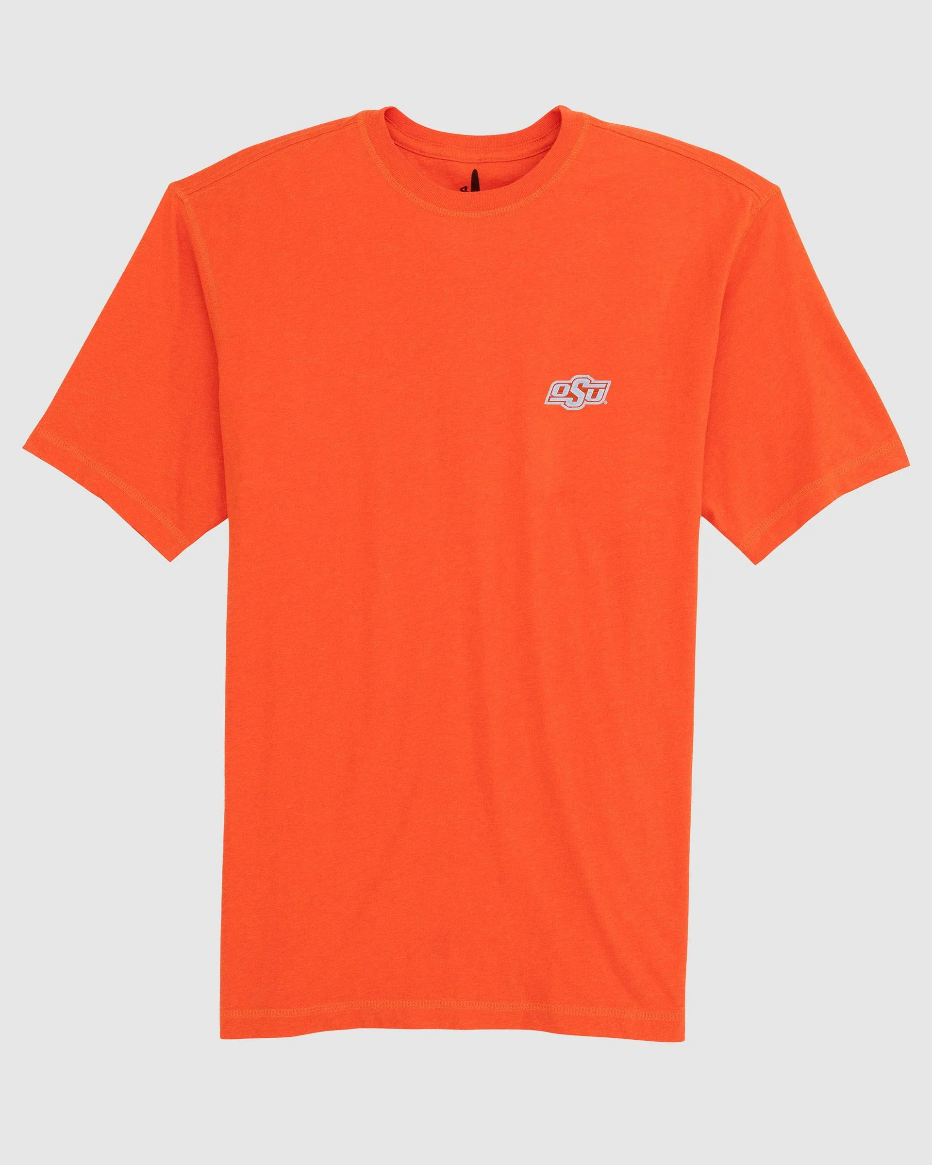 Oklahoma State Heathered Spencer Cotton T-Shirt - Image 3