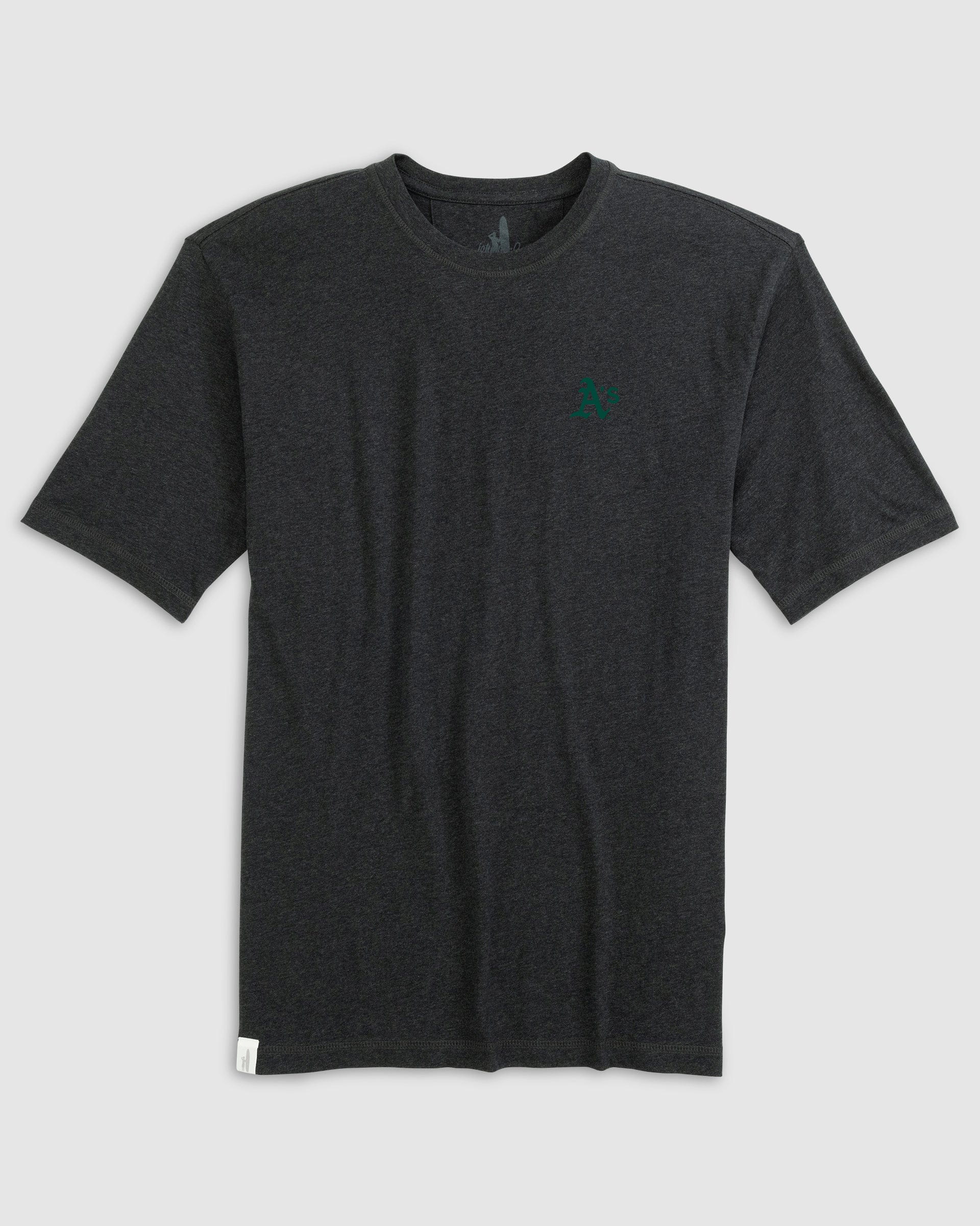 Oakland Athletics Heathered Spencer Cotton T-Shirt - Image 2