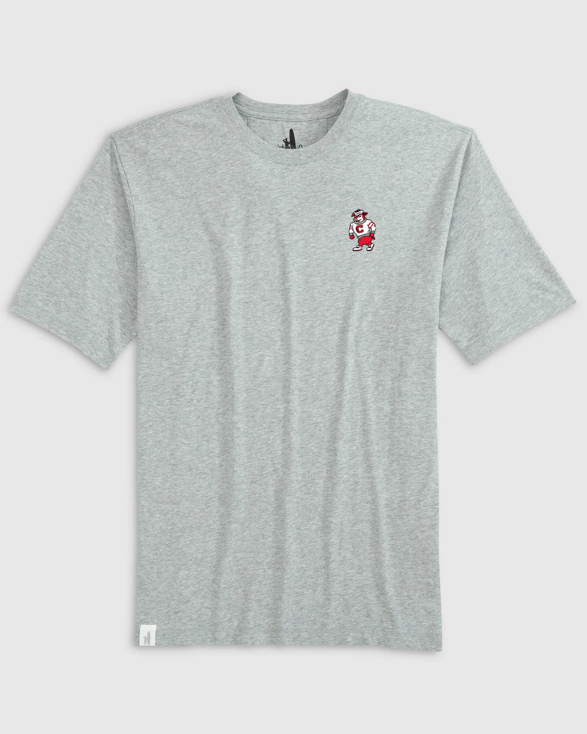 Carolina Hurricanes Heathered Spencer Crewneck T-Shirt - Struttin' Stormy Logo - Image 2