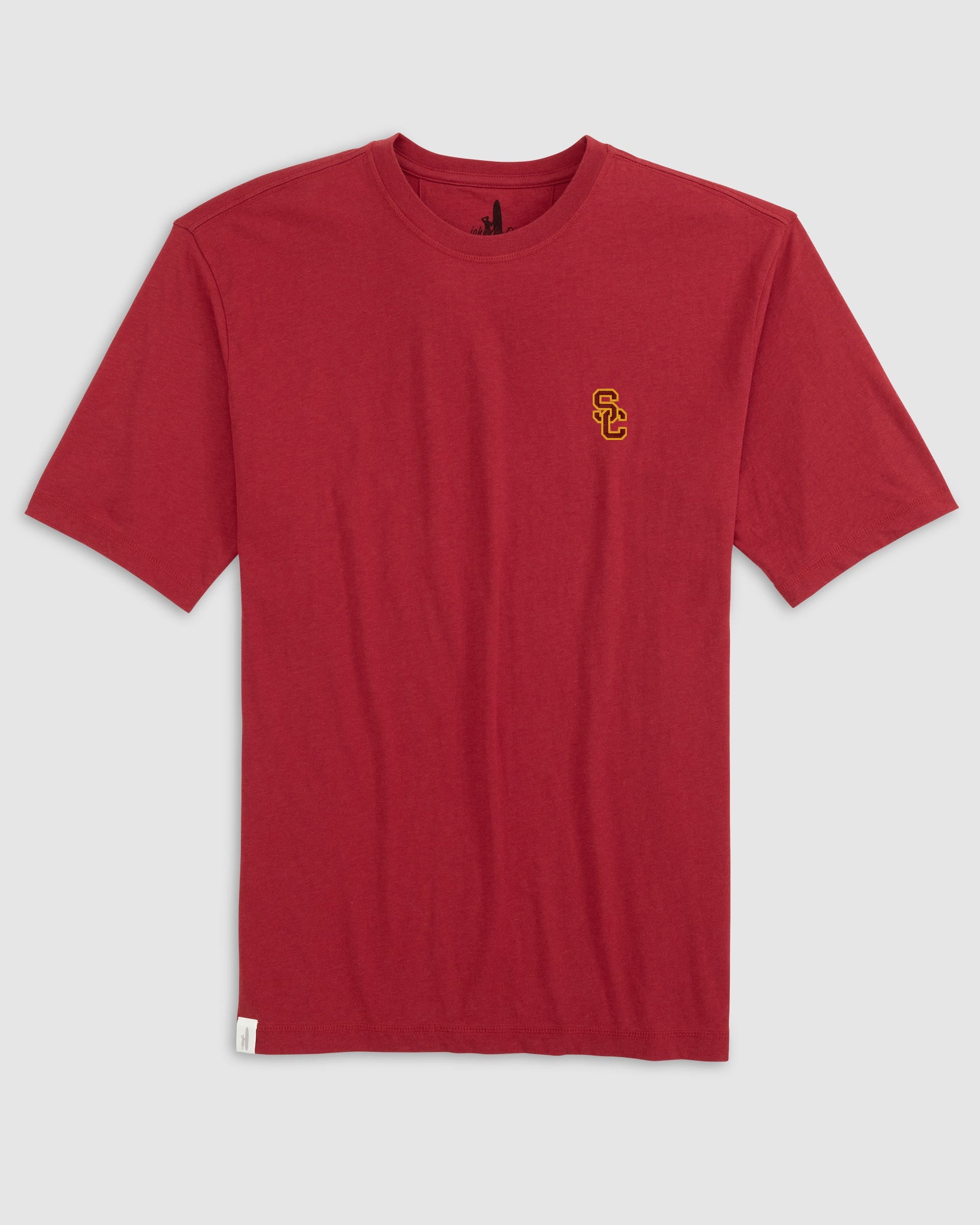 Southern California Heathered Spencer Cotton T-Shirt - Image 2