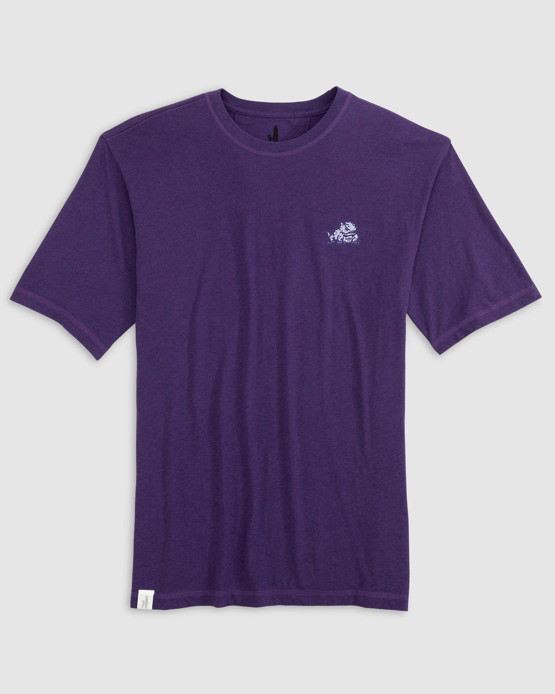 Texas Christian Heathered Spencer Cotton T-Shirt - Image 2