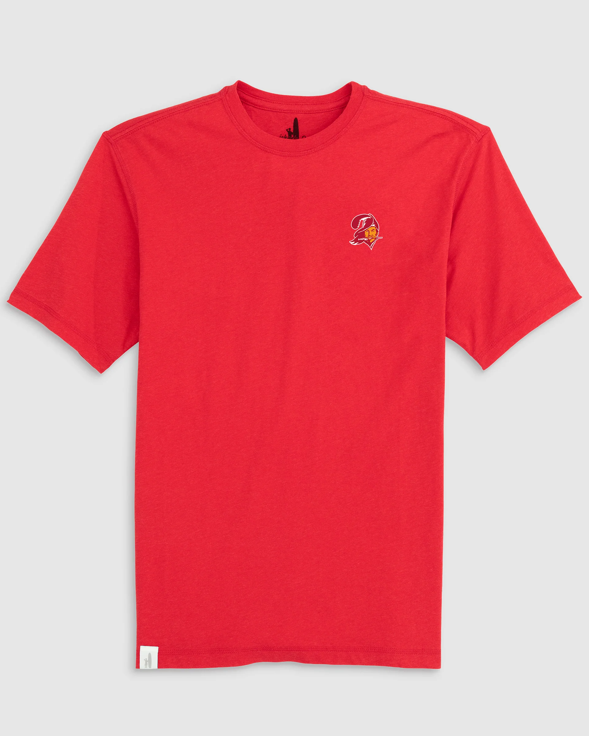 Tampa Bay Buccaneers Heathered Spencer Crewneck T-Shirt - Classic Logo