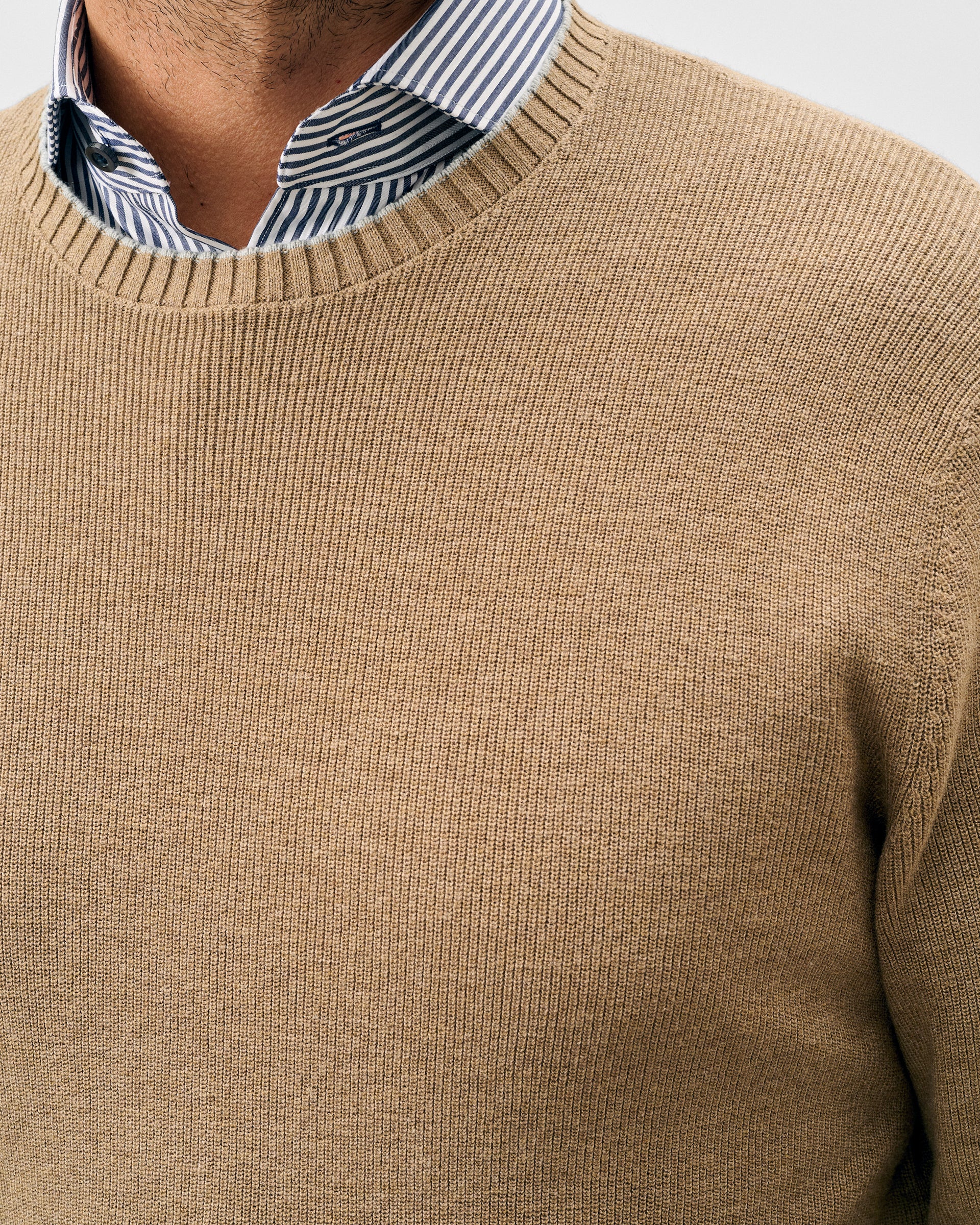 Hatcher Cotton Blend Crewneck Sweater - Image 2
