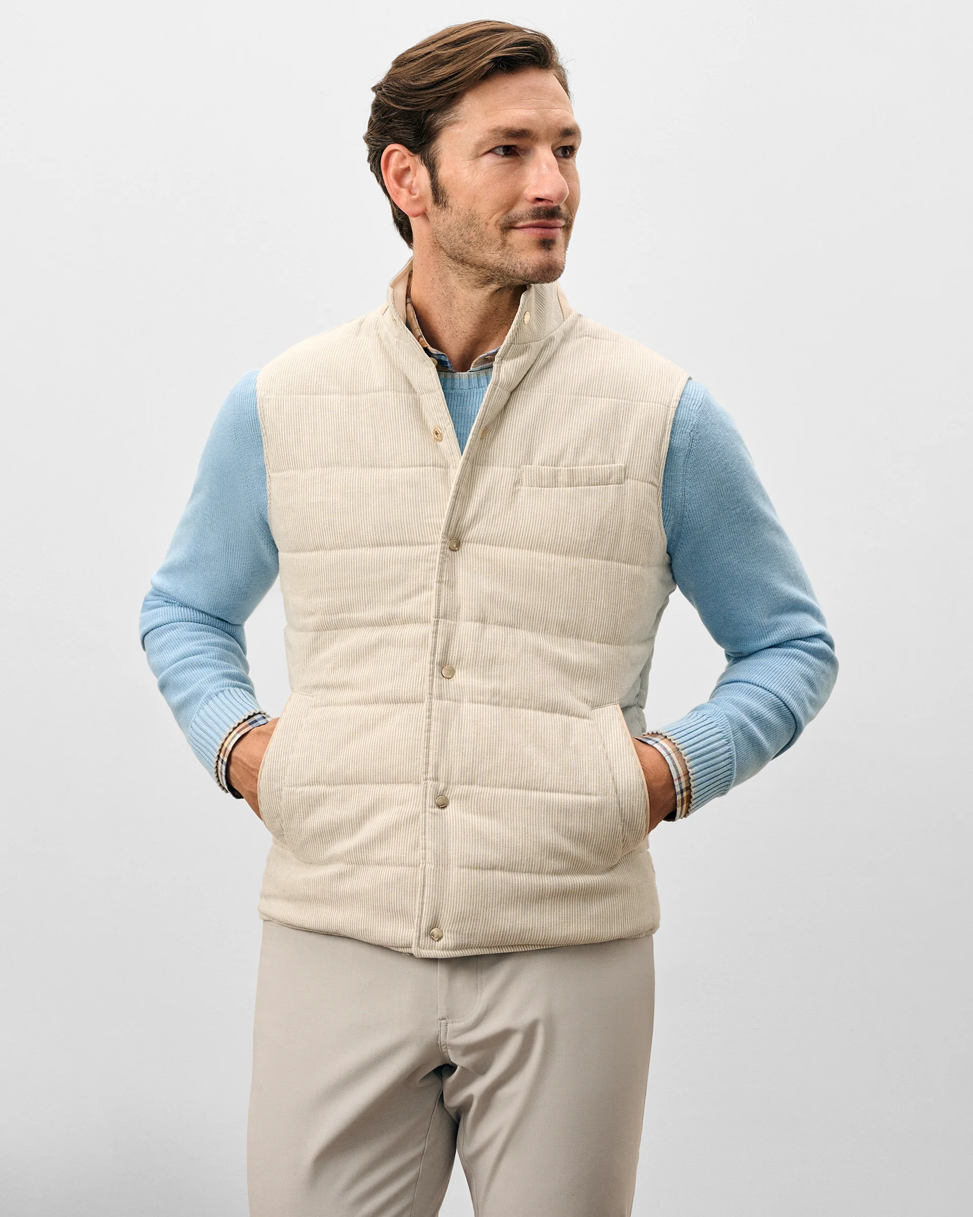 Sandhills Reversible Snap Front Vest