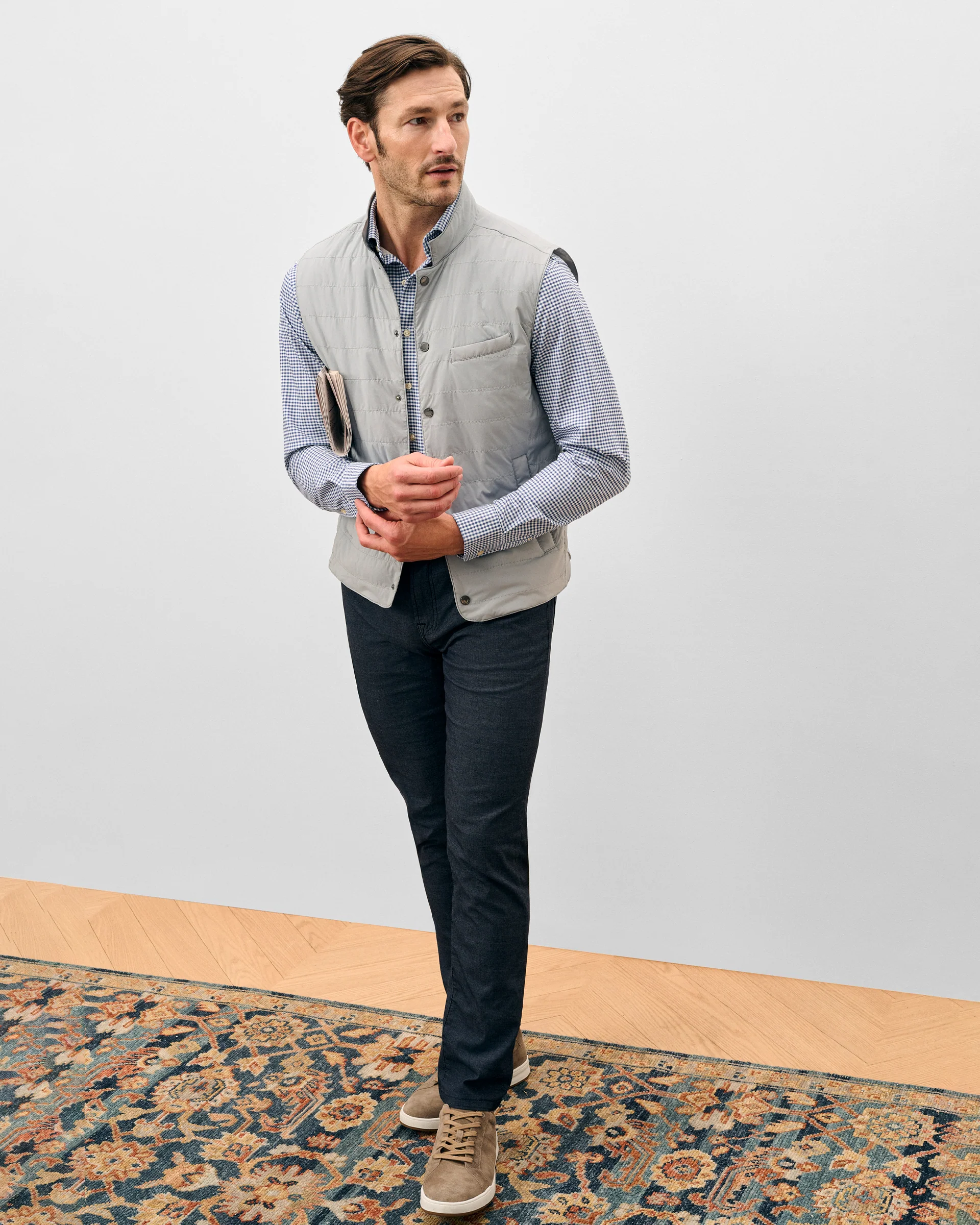 Bauer Snap Front Quilted Vest - Image 4