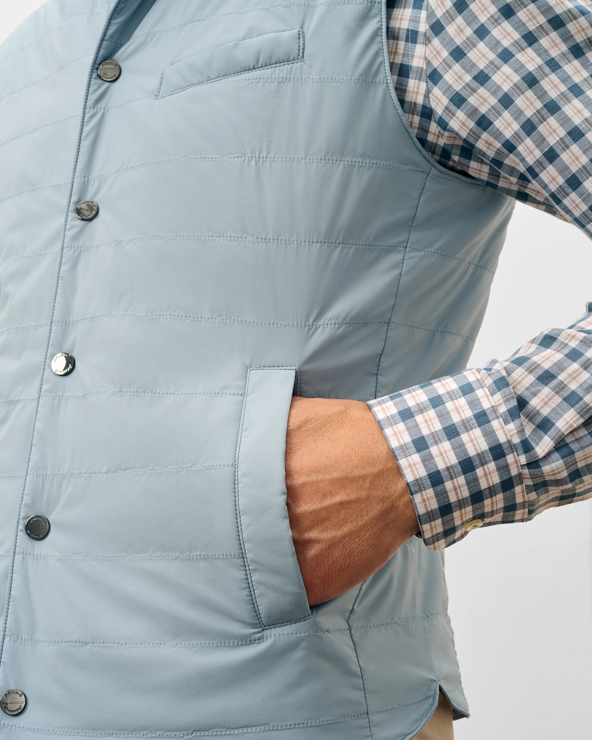 Bauer Snap Front Quilted Vest - Image 5
